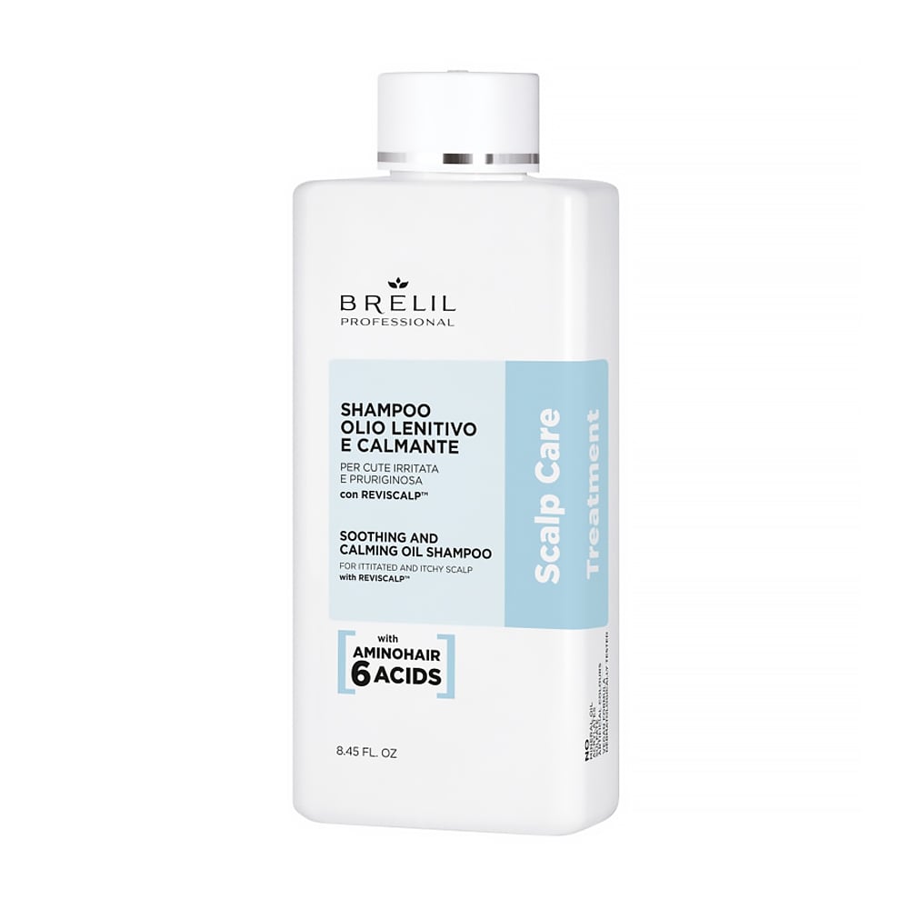 

Заспокійливий шампунь-олія для волосся Brelil Scalp Care Treatment Soothing Shampoo Oil, 250 мл