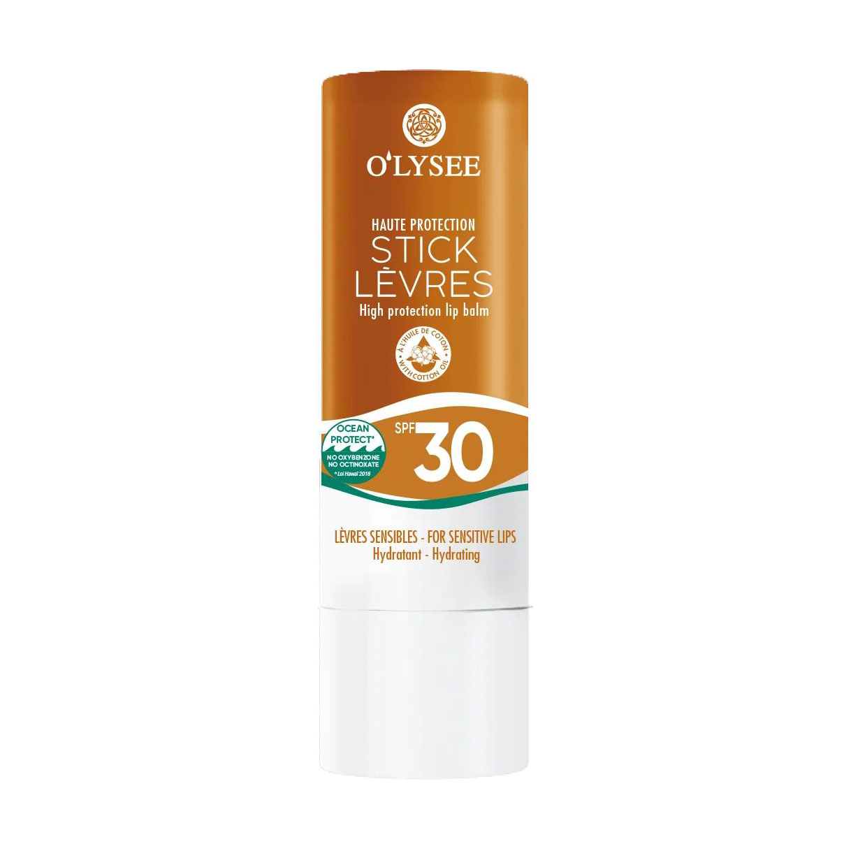 

Cонцезахисний бальзам-стік для губ O'LYSEE High Protection Lip Care SPF 30, 4.8 г