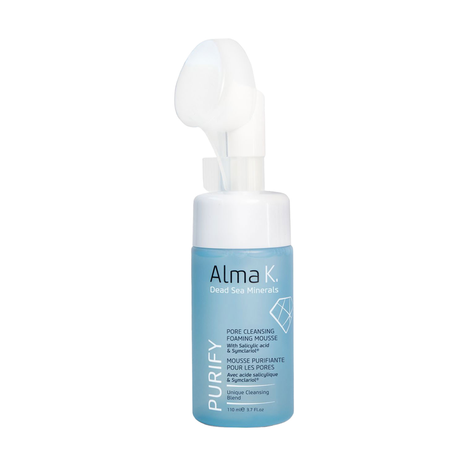

Очищувальна пінка-мус для обличчя Alma K. Purify Pore Cleansing Foaming Mousse, 110 мл