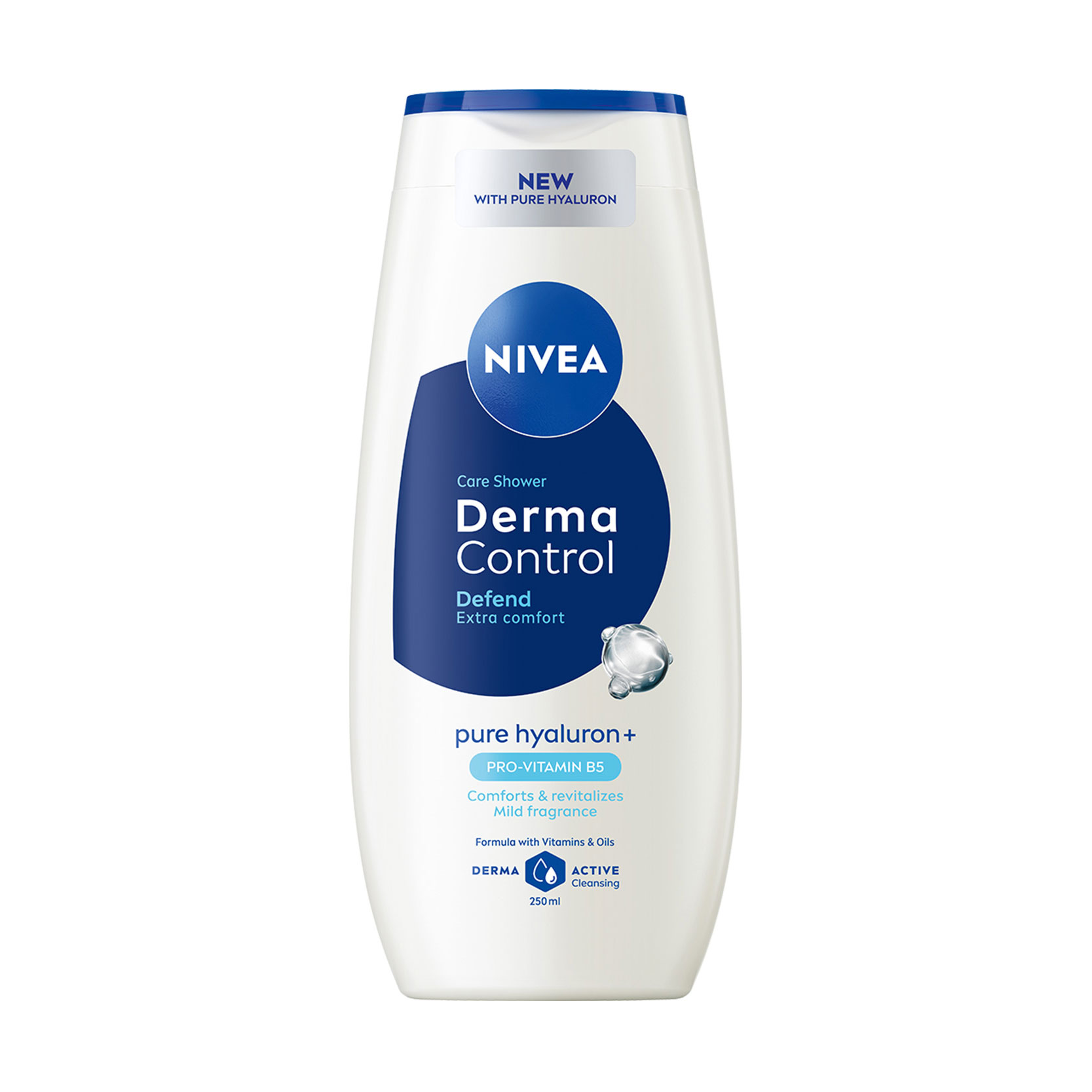 

Гель-догляд для душу NIVEA Дерма контроль. Захист та екстракомфорт, 250 мл