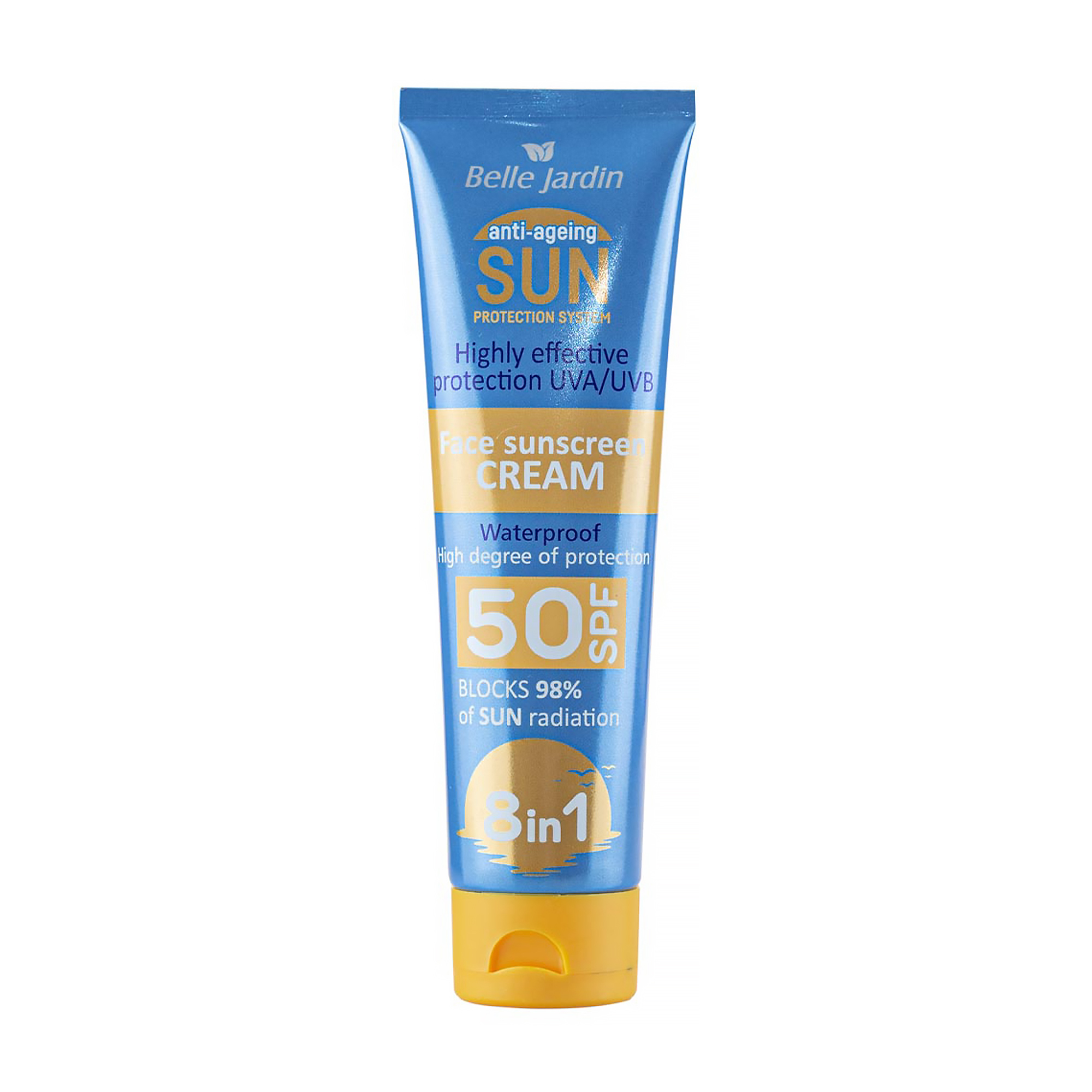 

Сонцезахисний крем для обличчя Belle Jardin Face Sunscreen Cream SPF 50, 100 мл
