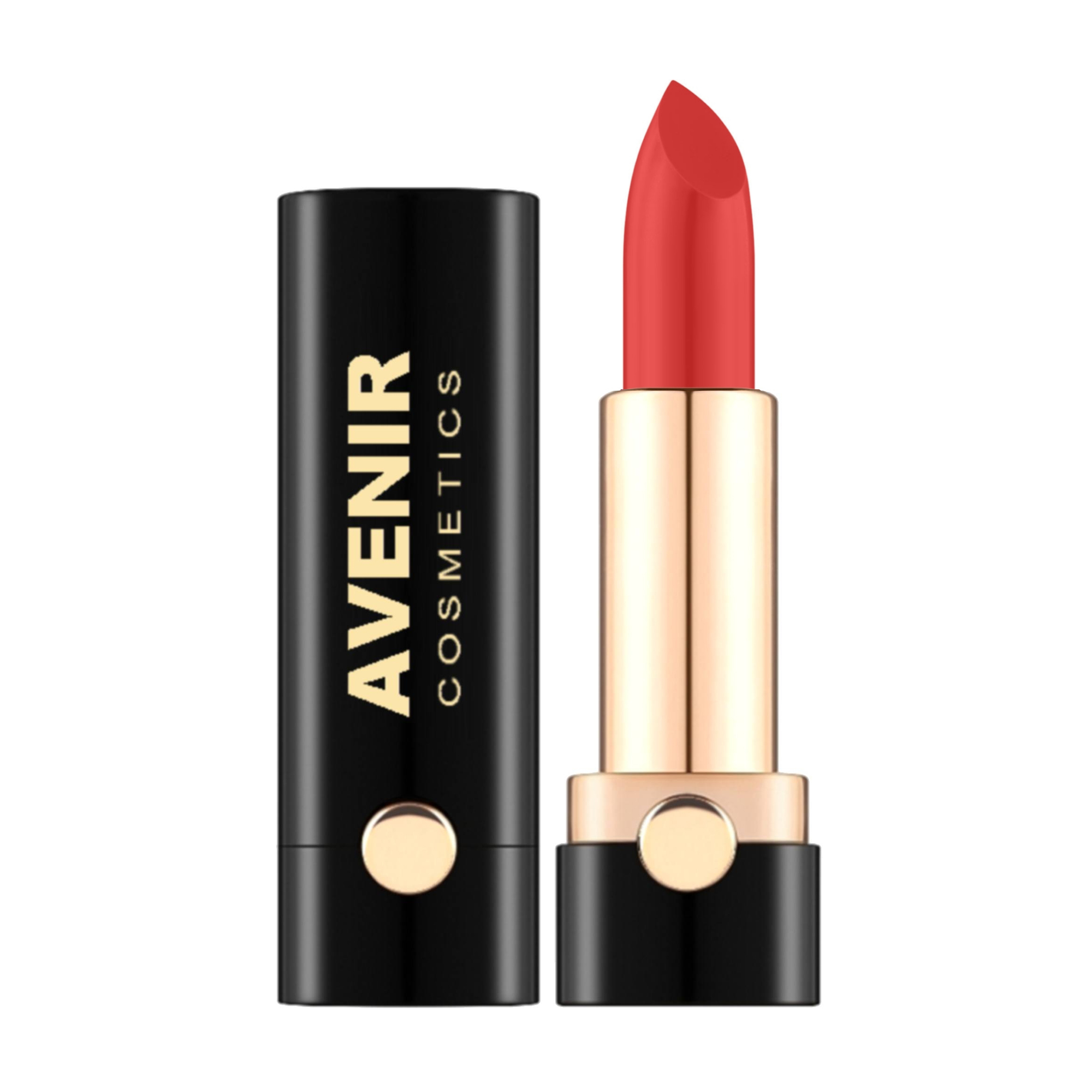

Помада для губ Avenir Cosmetics Glam, 329 Яскраво-червоний, 4.5 г