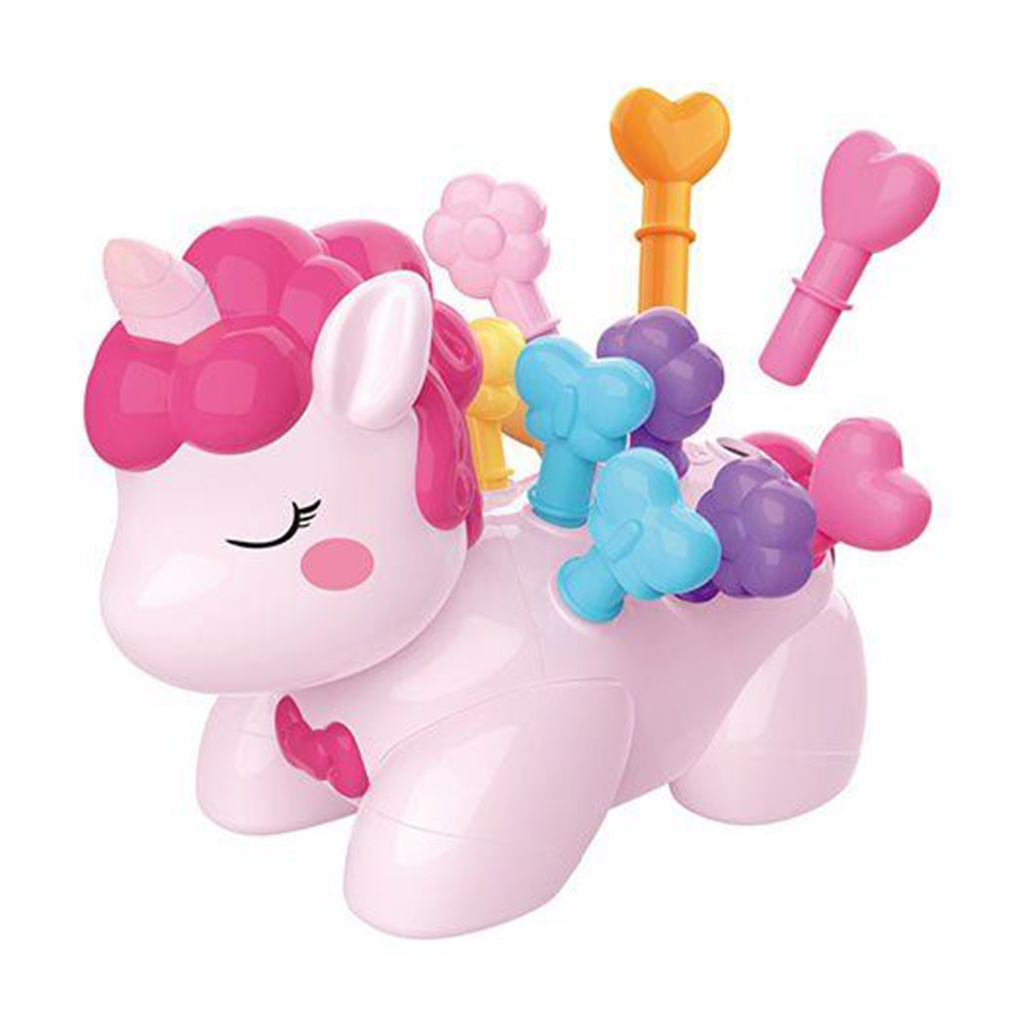 

Іграшка логіка-сортер Shantou Jinxing Поні, 14 елементів, від 1 року, 21.7*11*15.6 см (8819)