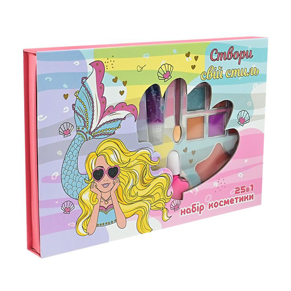 

Набір дитячої косметики Shantou Jinxing 25 в 1, від 3 років, 19*10*3 см (VQ001)