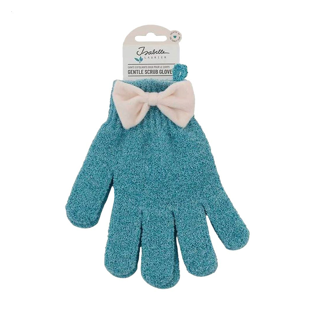 

Рукавички для скрабування Isabelle Laurier Gentle Scrub Gloves, Steel Blue, 2 шт