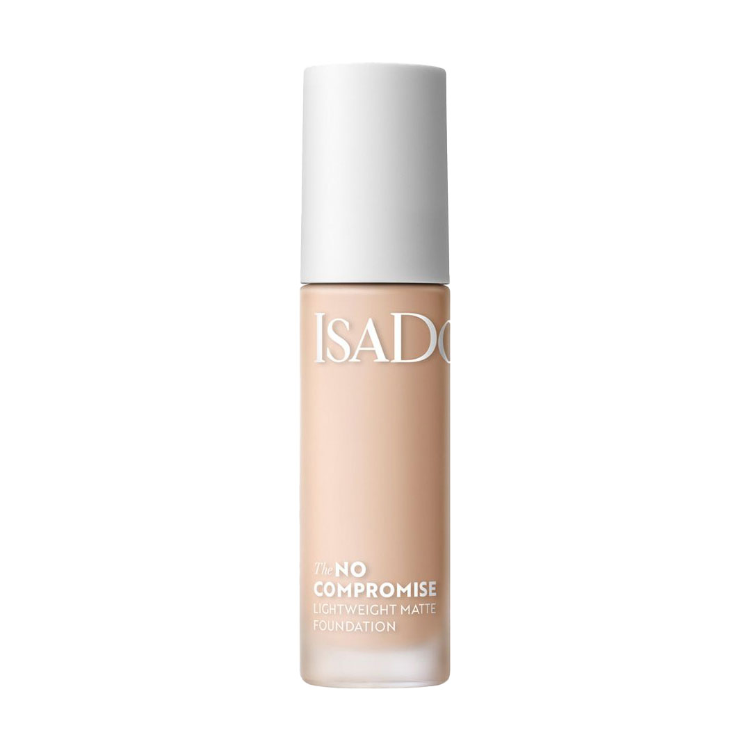 

Матувальна тональна основа для обличчя IsaDora The No Compromise Lightweight Matte Foundation 1N, 30 мл