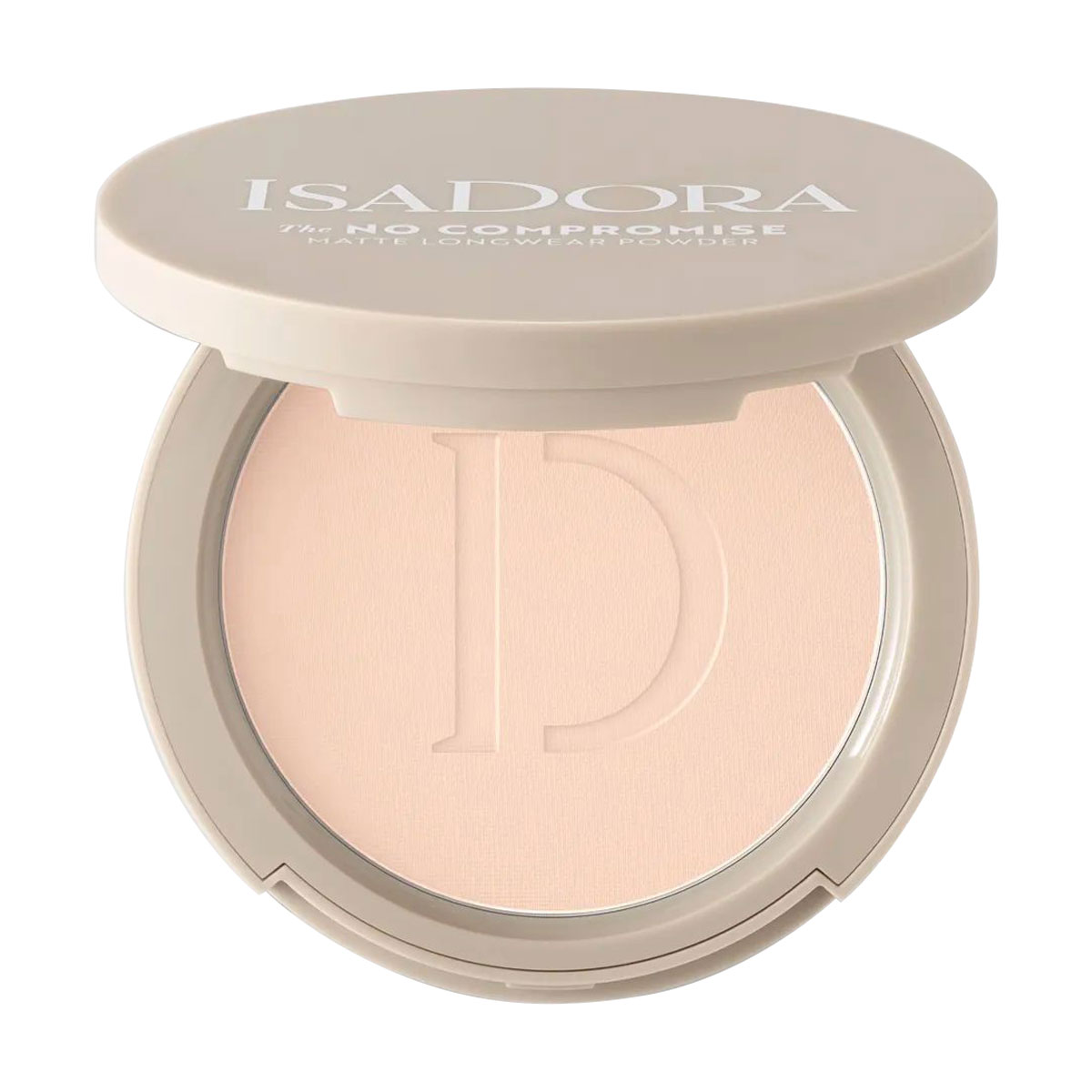 

Матова стійка пудра для обличчя IsaDora The No Compromise Matte Longwear Powder 61 Cool Ivory, 7 г