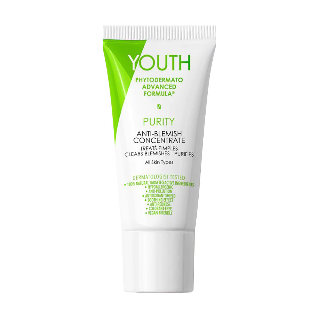 

Концентрат для обличчя YOUTH Purity Anti-Blemish Concentrate проти недосконалостей, для всіх типів шкіри, 20 мл