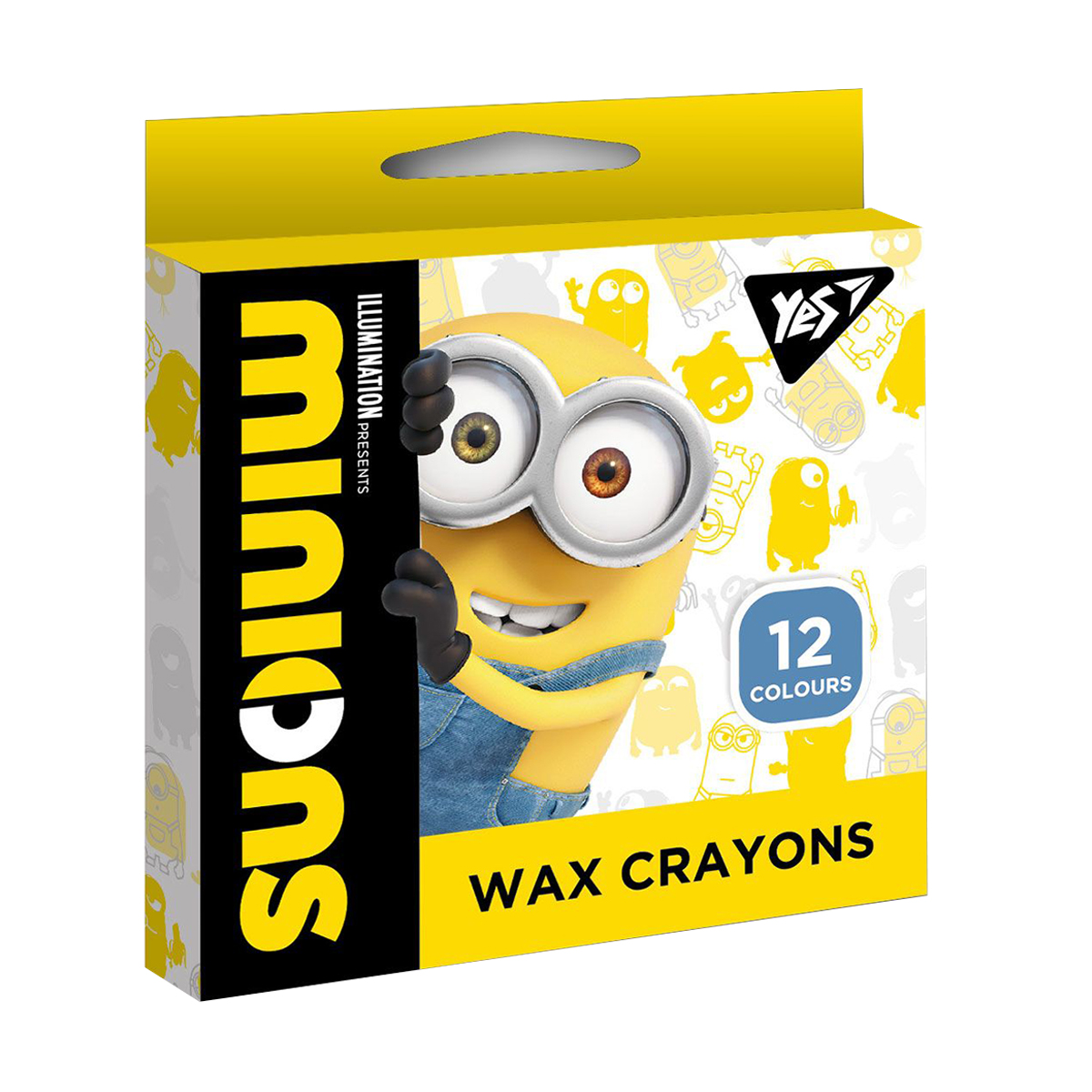 

Набір воскових олівців YES Minions, 12 кольорів (590140)