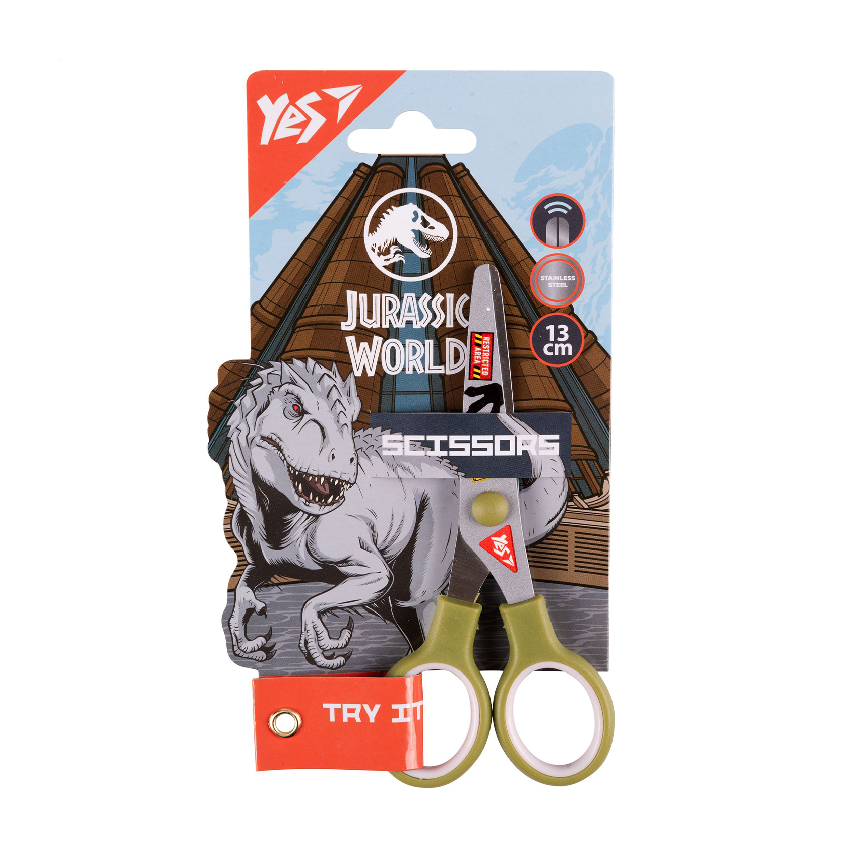 

Ножиці дитячі YES Jurassic World з принтом на лезі, 13 см (480443)