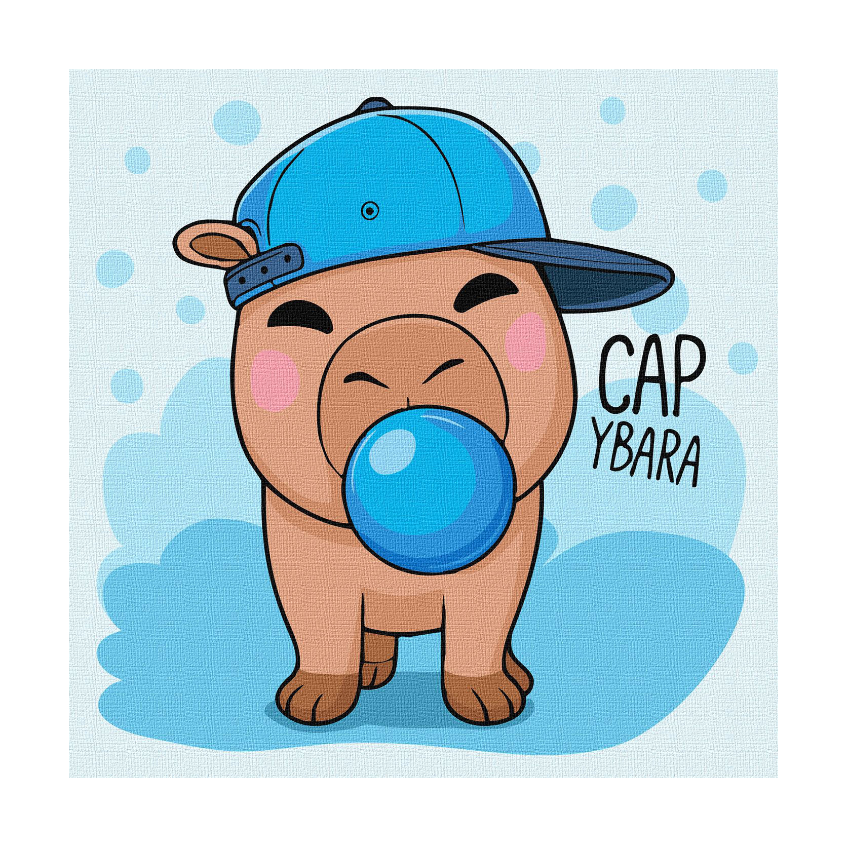 

Картина за номерами Ideyka Капібара і жуйка, 30*30 см (KHO1293)