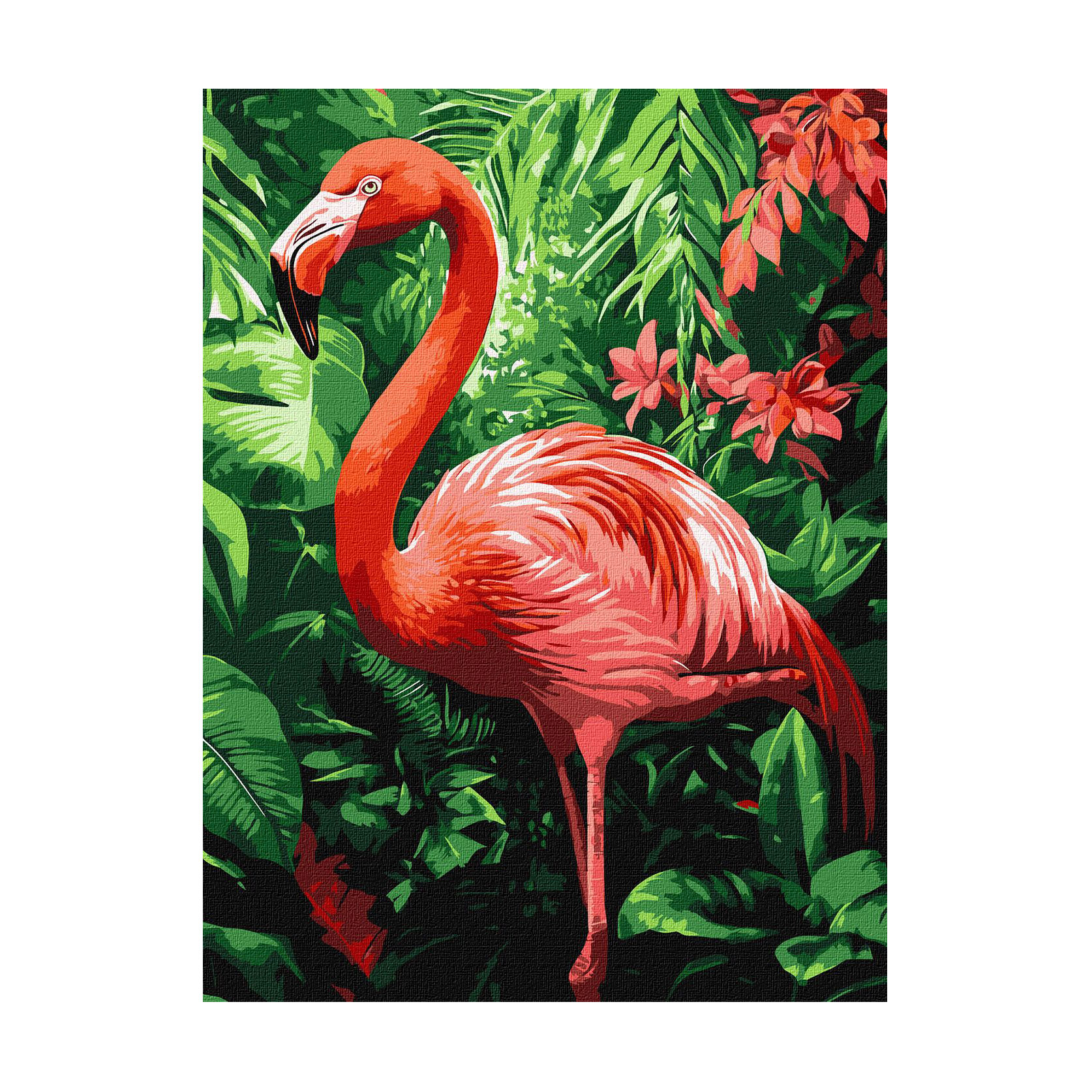 

Картина за номерами Ideyka Фламінго в тропіках, 30*40 см (KHO6779)