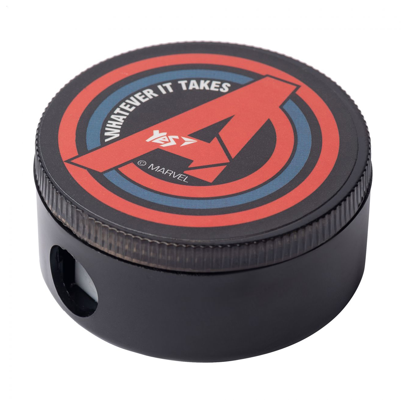 

Стругачка YES Marvel Avengers кругла, з контейнером, 1 шт (620533)