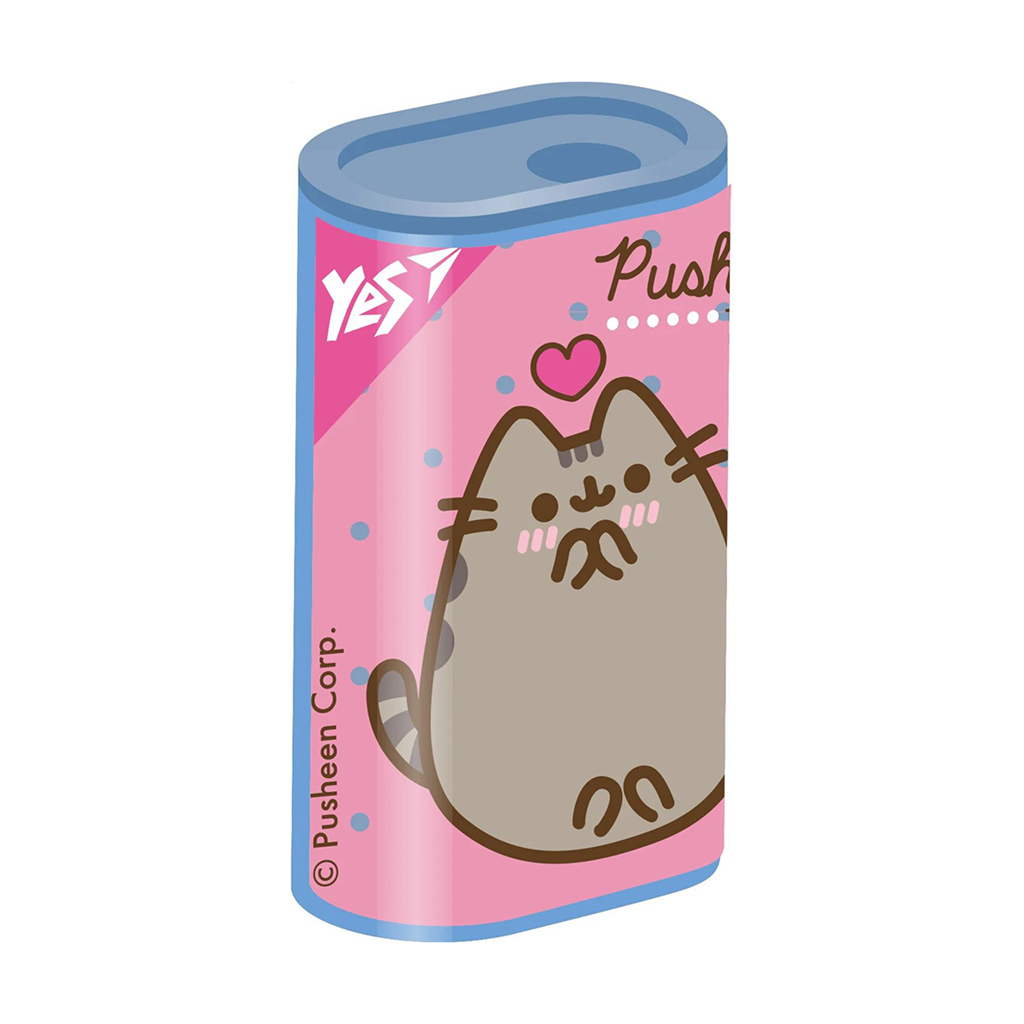

Стругачка-бочонок YES Pusheen з контейнером, 1 шт (620574)