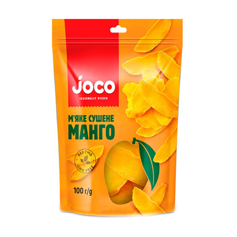 

М'яке сушене манго Joco, 100 г