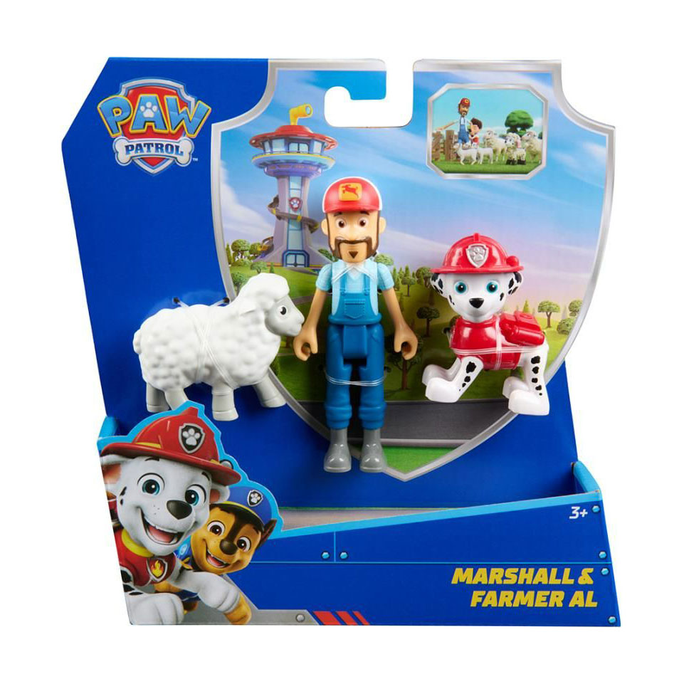 

Ігрова фігурка Spin Master Paw Patrol Маршал, фермер Ел та вівця, від 3 років (SM97242/6072994)