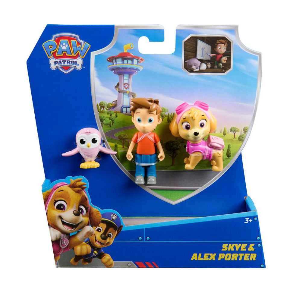 

Ігрова фігурка Spin Master Paw Patrol Скай Алекса Портера та сови, від 3 років (SM97242/6072995)