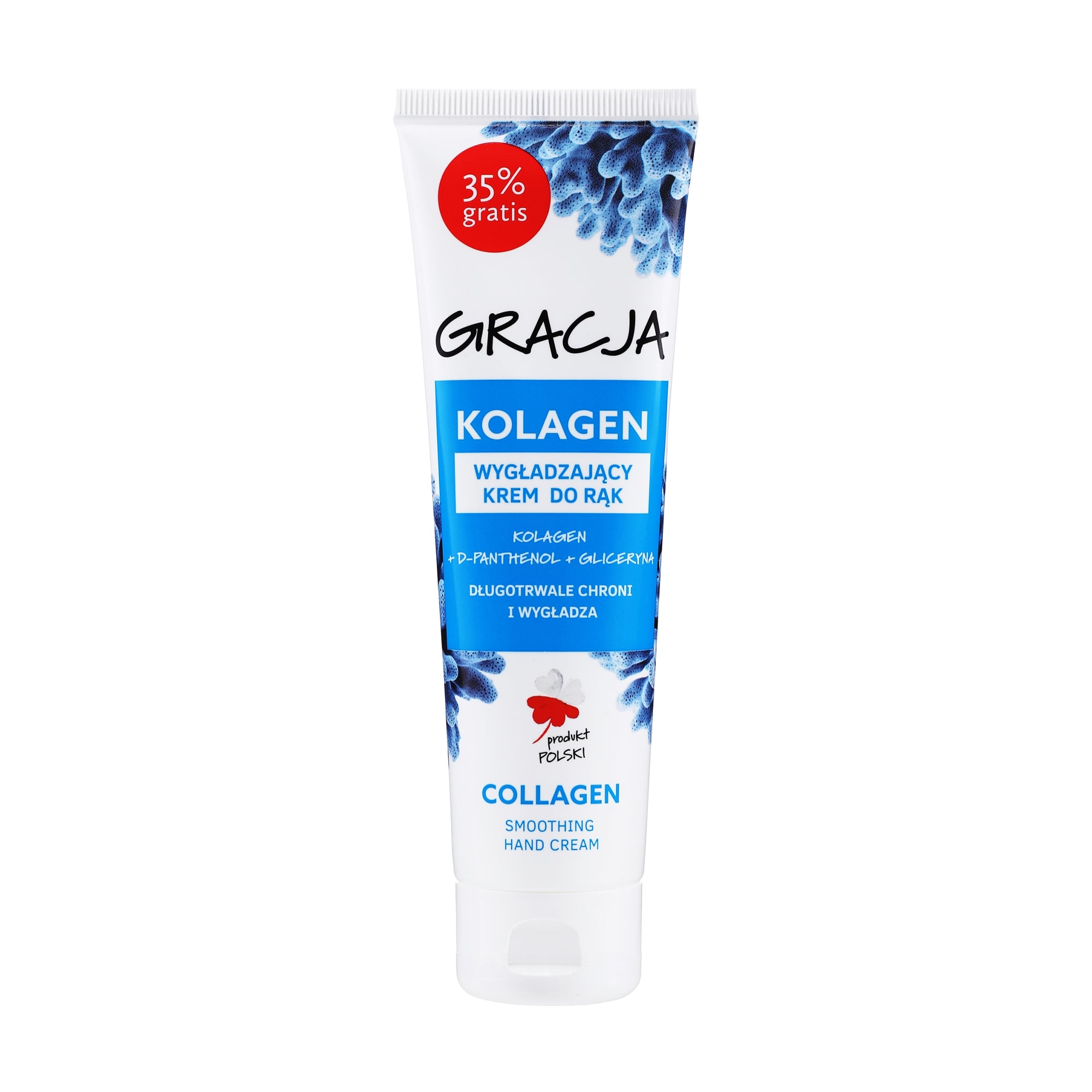

Розгладжувальний крем для рук Gracja Collagen Hand Cream з колагеном, 100 мл