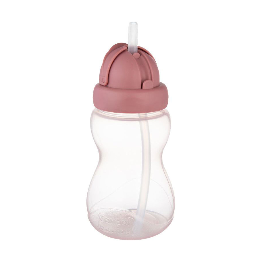 

Поїльник Canpol Babies зі складною силіконовою трубочкою, рожевий, від 1 року, 270 мл (56/109_pin2)