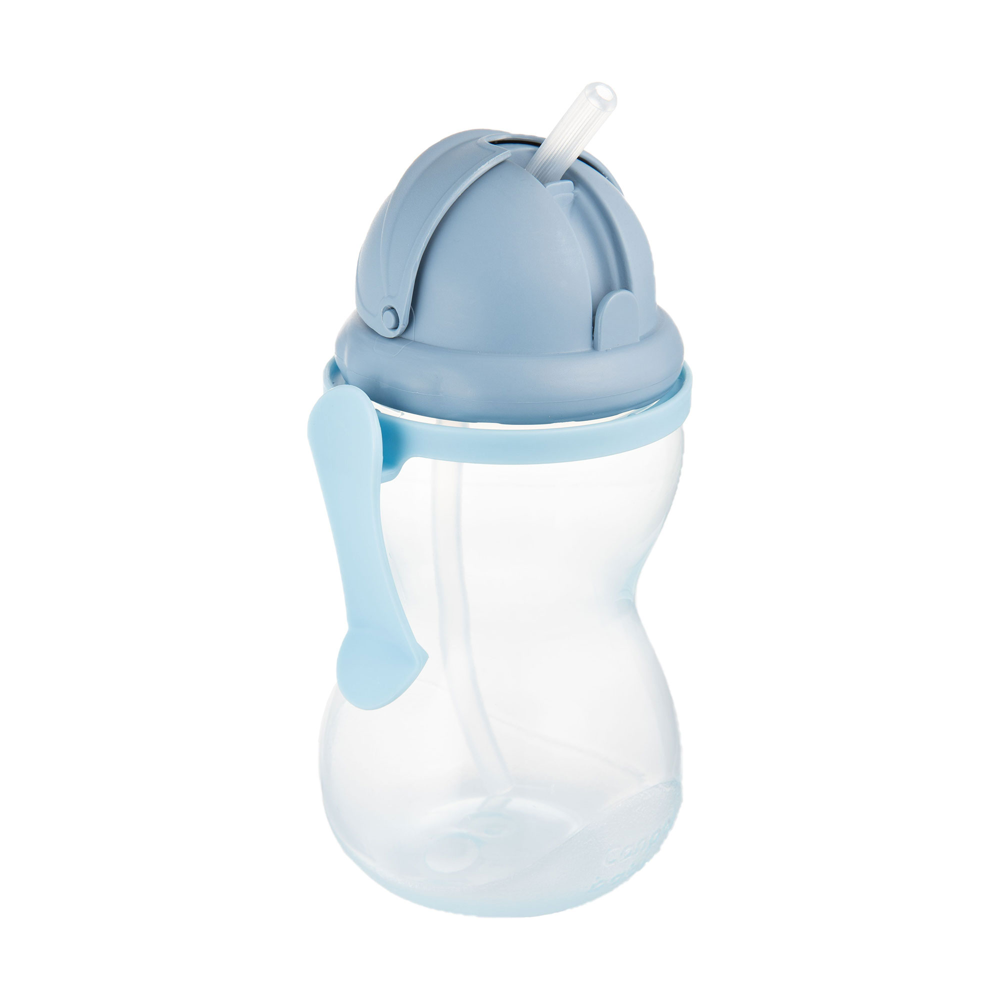 

Поїльник Canpol Babies зі складною силіконовою трубочкою, синій, від 1 року, 370 мл (56/113_blu2)