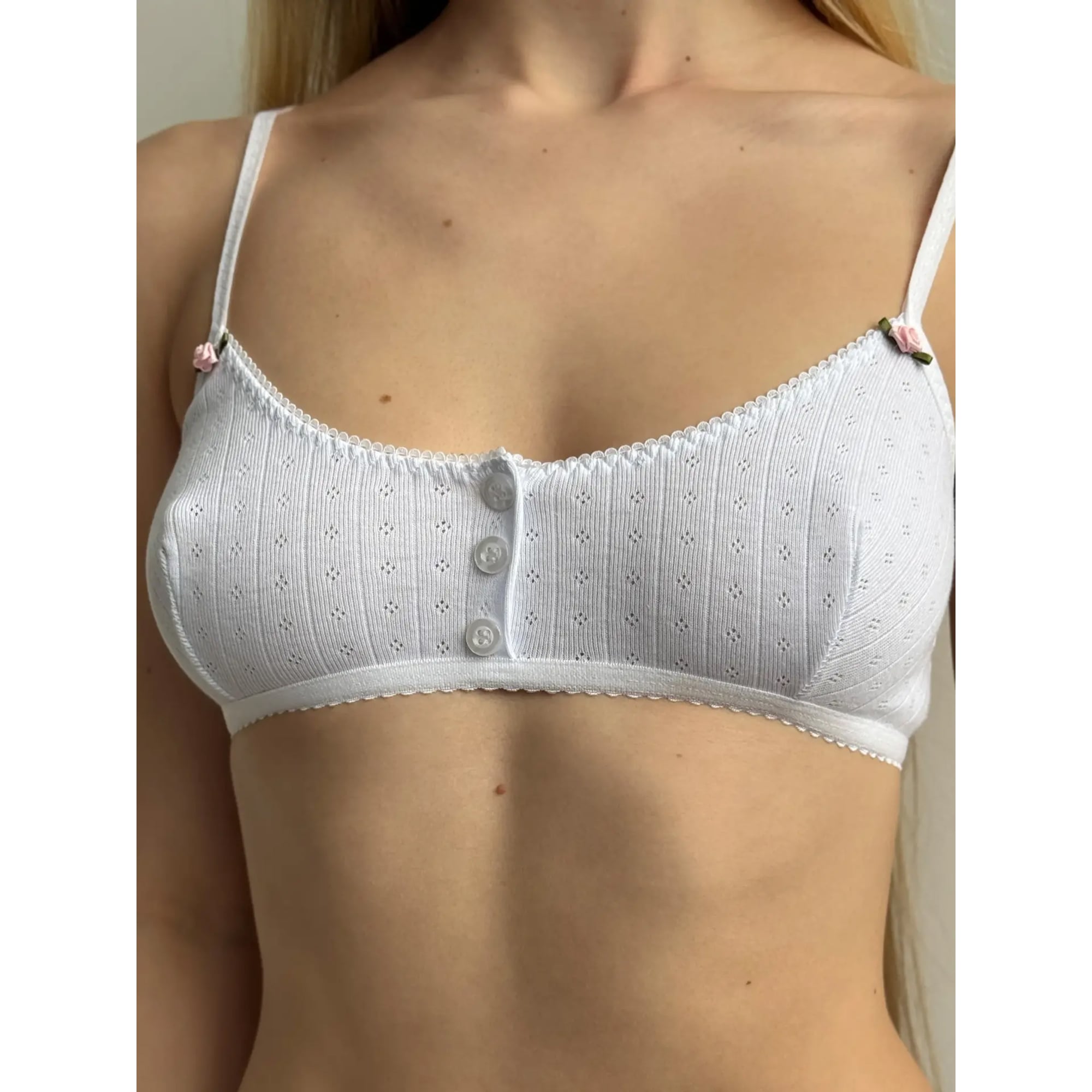 

Топ жіночий Miso Рібана, білий, розмір M (14602)