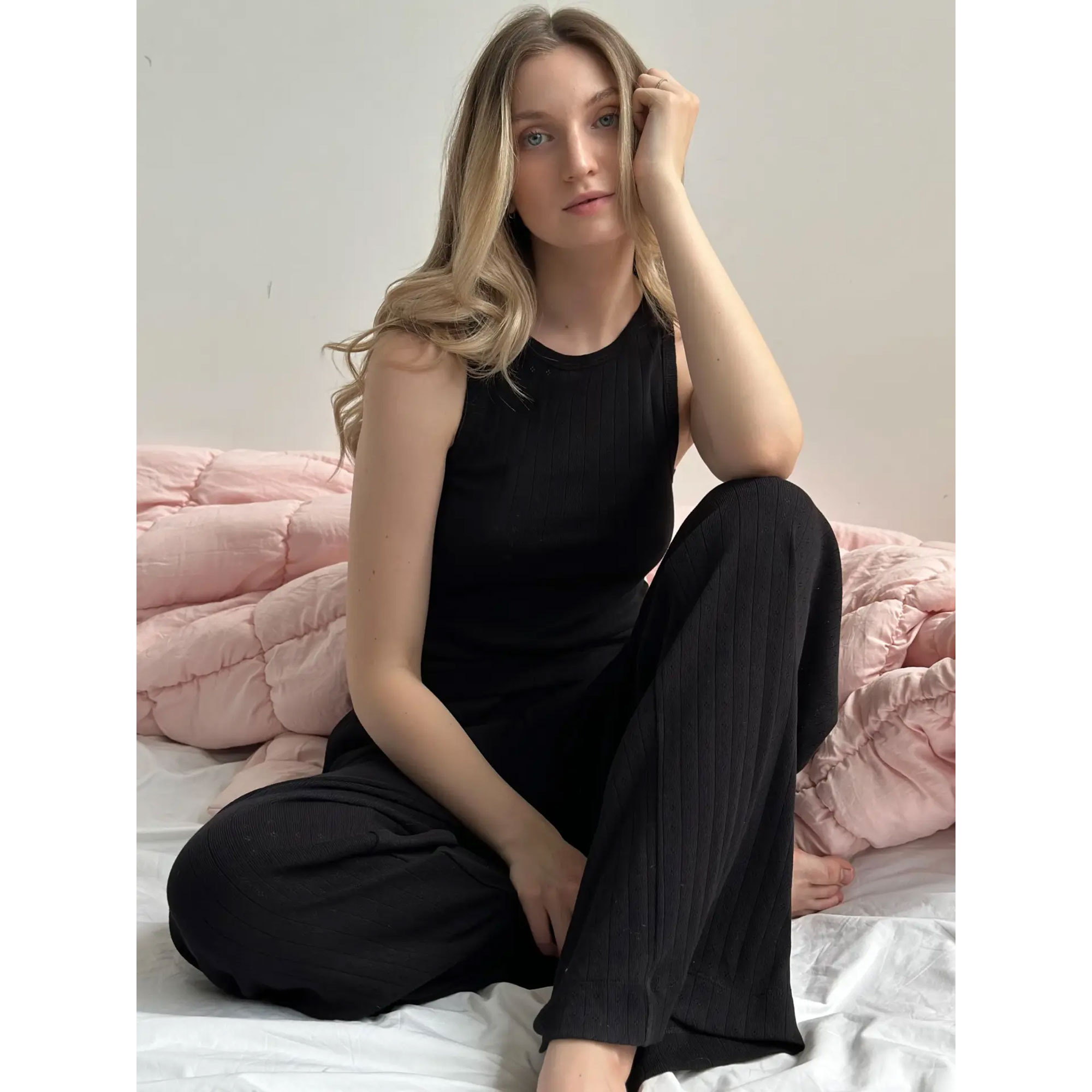 

Майка жіноча Miso Рібана, чорна, розмір M (15342)