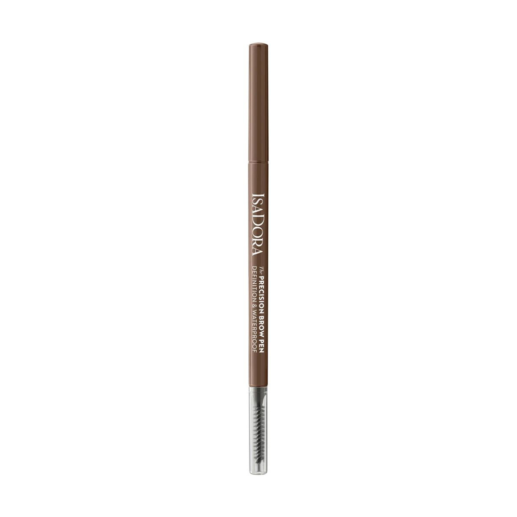 

Автоматичний водостійкий олівець для брів IsaDora The Precision Eyebrow Pen Definition & Waterproof зі щіточкою, 04 Light Brown, 0.09 г