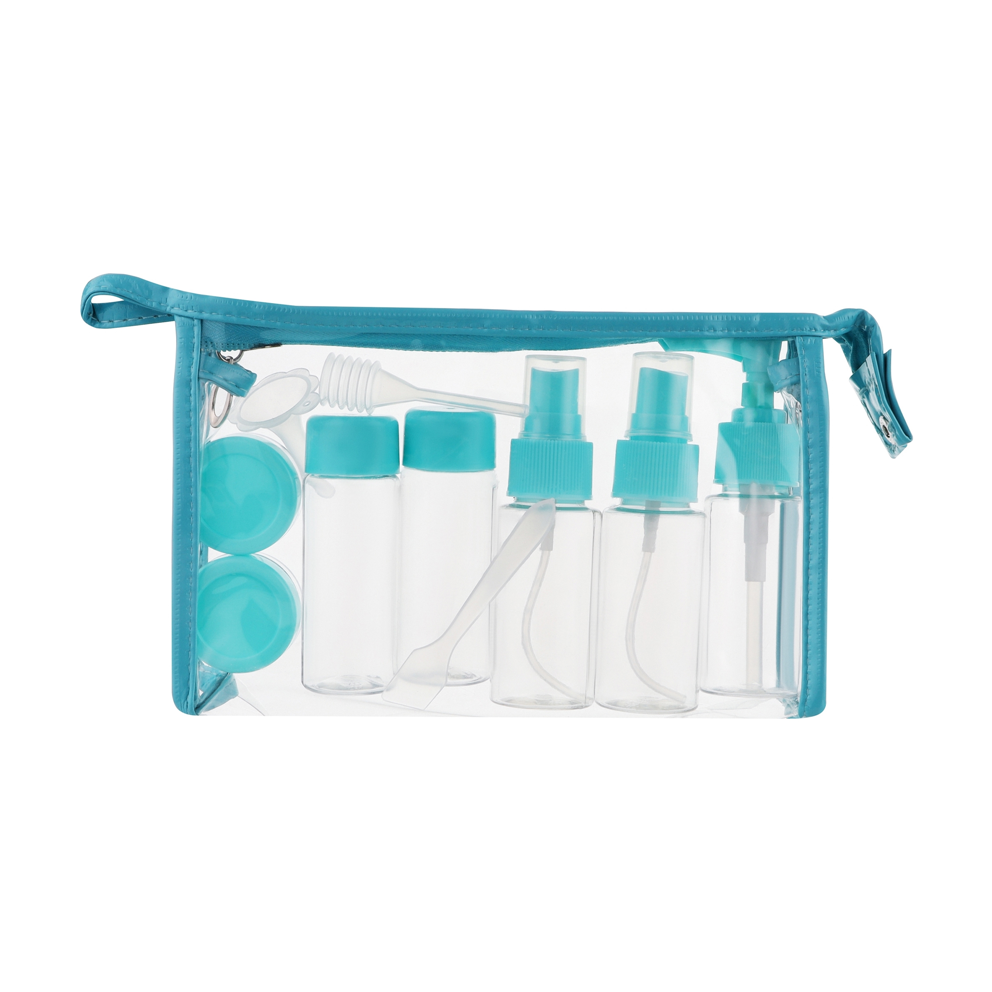 

Дорожній набір Beauty Line з косметичкою, 7 ємностей (412233)