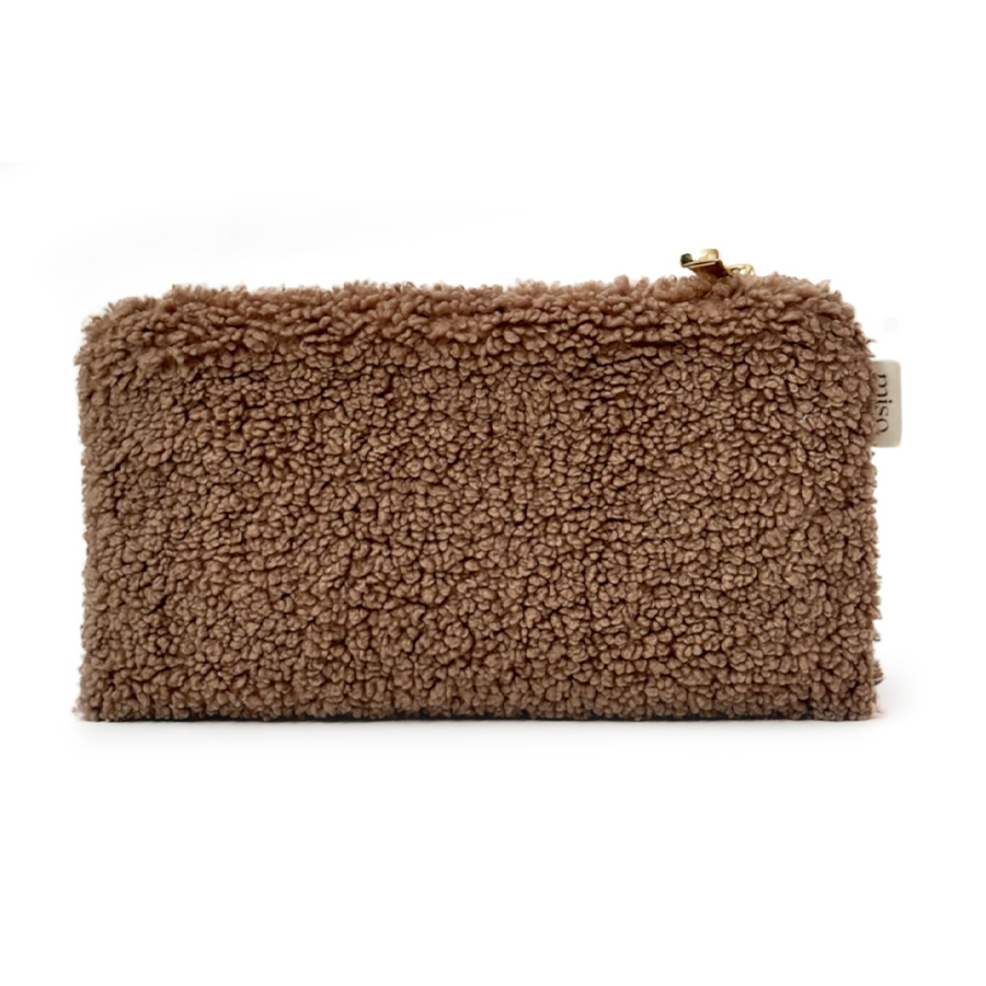 

Косметичка Miso Teddy Поліестер, конверт, коричнева, 21*12 см (WW006-4)