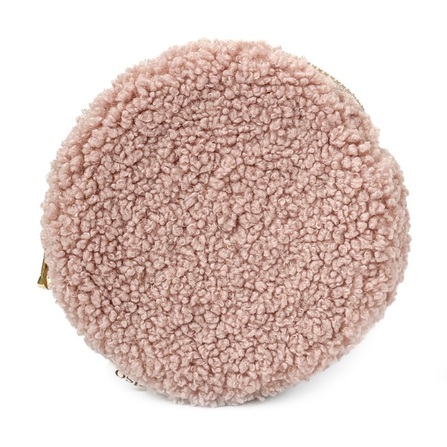 

Косметичка Miso Teddy Поліестер, круг, пудра, 12*3.5 см (WW005-2)