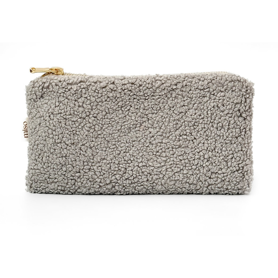 

Косметичка Miso Teddy Поліестер, конверт, сіра, 21*12 см (WW006-3)