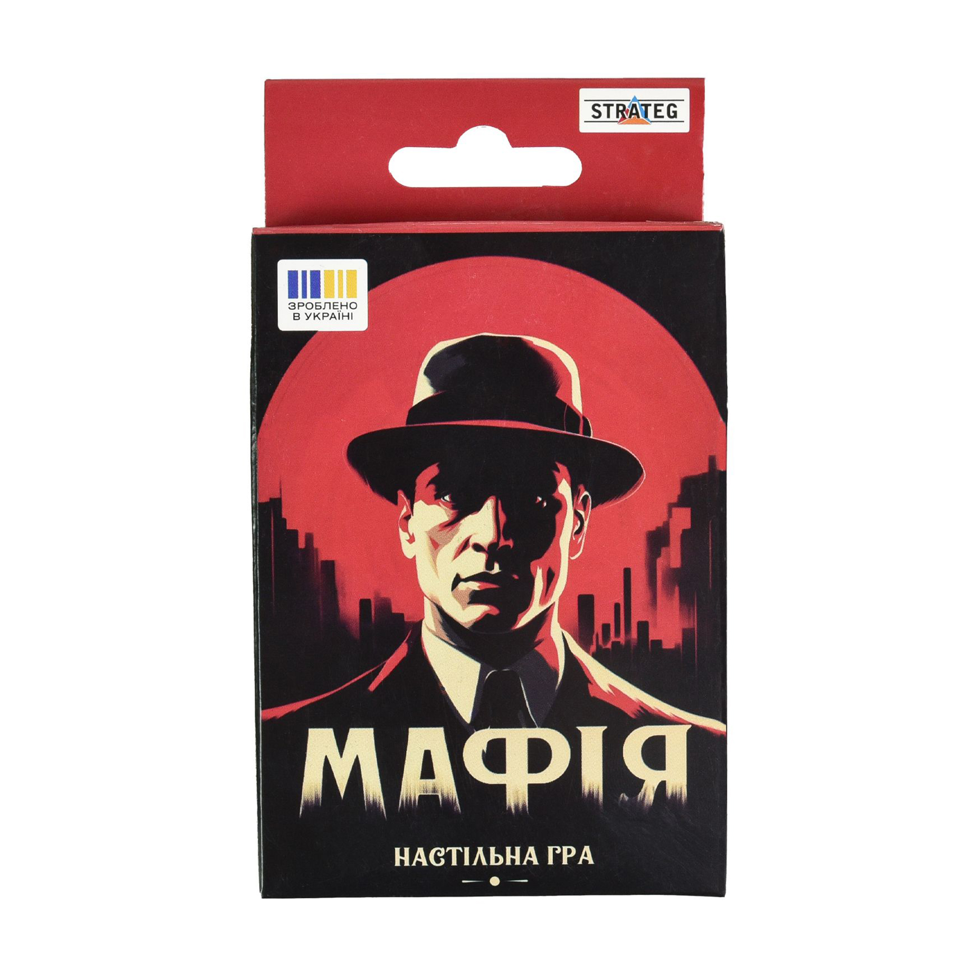 

Настільна гра Stateg Мафія, українською мовою, від 13 років (30525)
