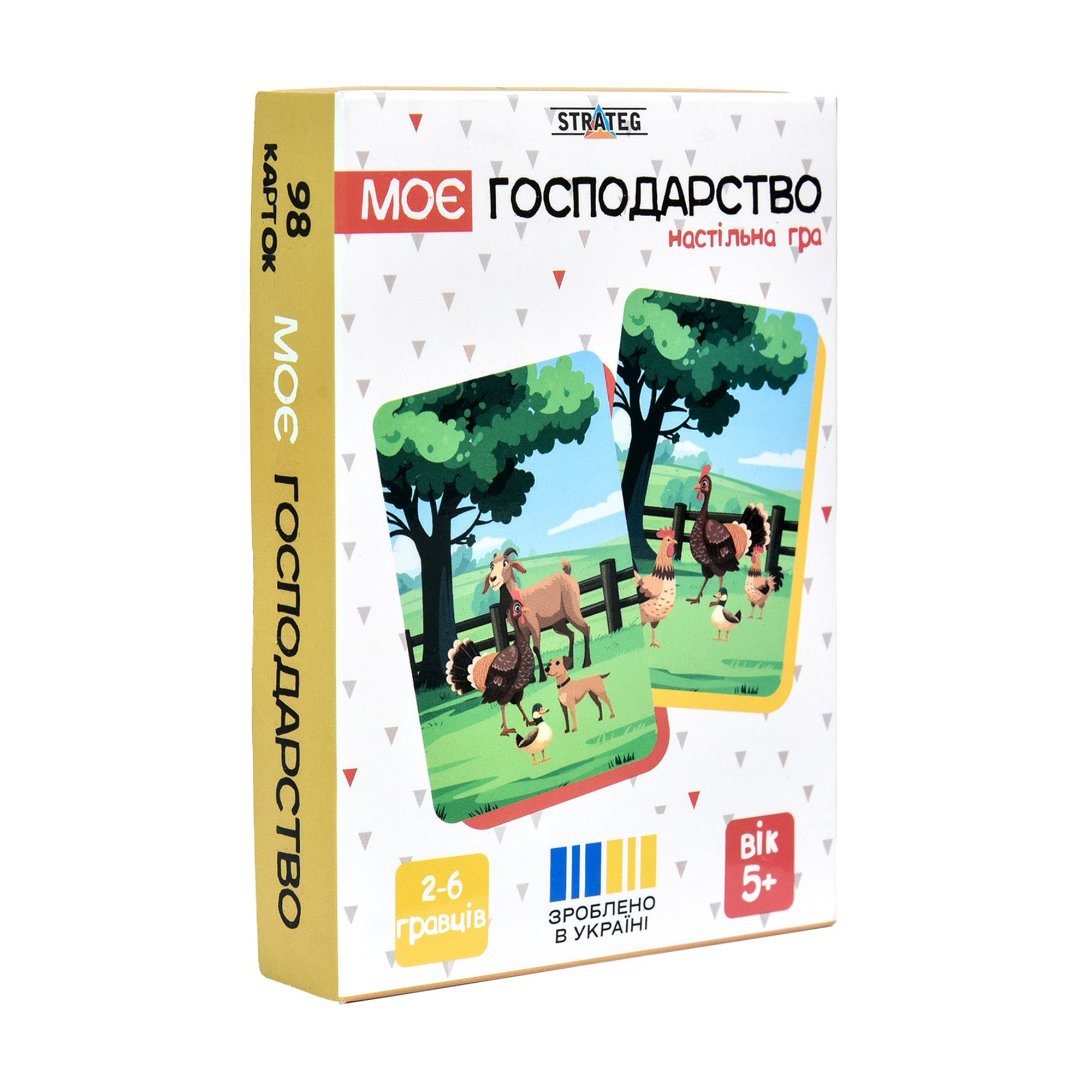 

Настільна гра Strateg Моє господарство, українською мовою, від 5 років (30667)