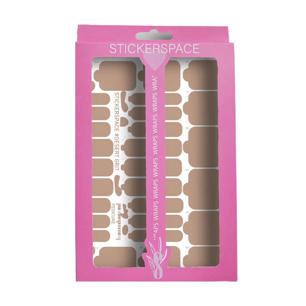 

Наліпки для дизайну нігтів StickersSpace Desert Grit Pedi (221112)