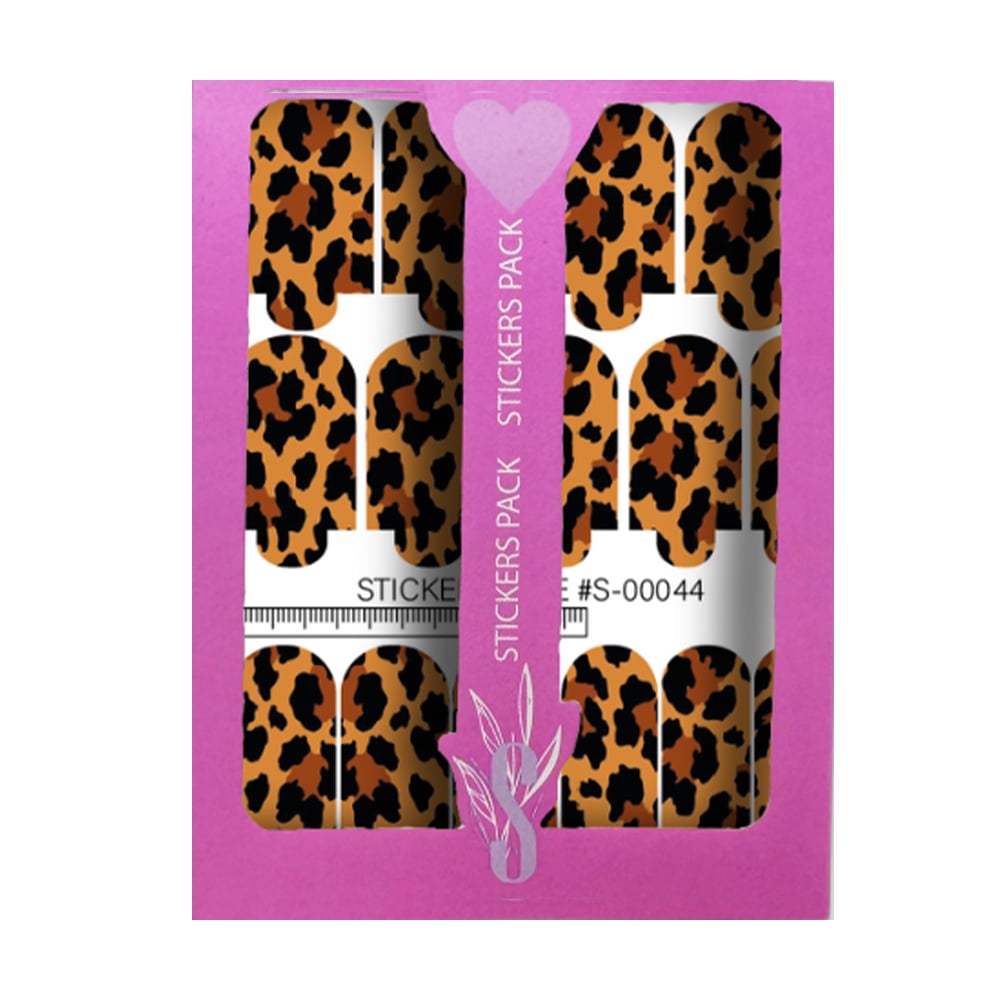 

Наліпки для дизайну нігтів StickersSpace Wraps Mani (S-00044)