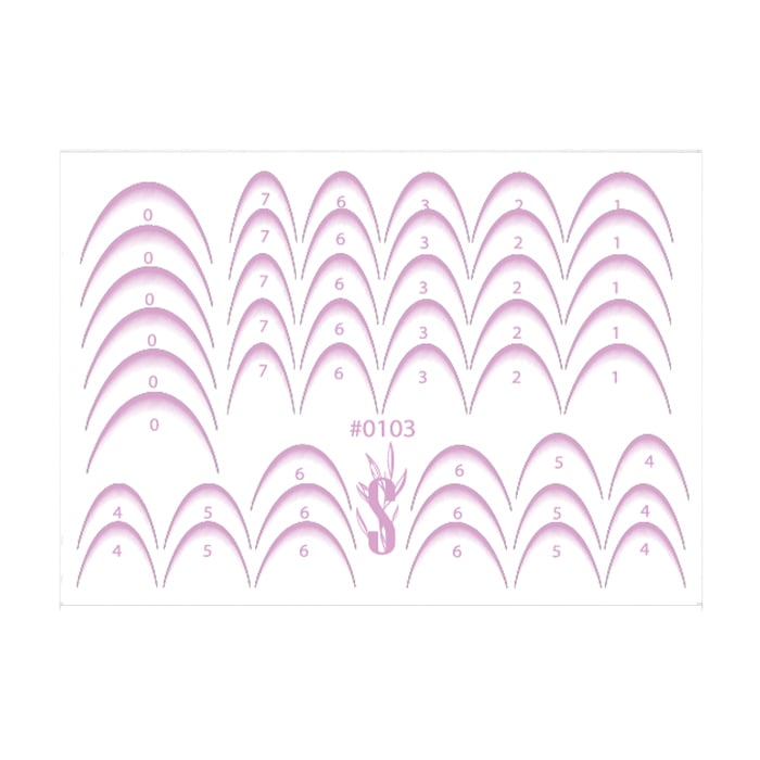 

Наліпки для дизайну нігтів StickersSpace Sliders Color (0103)