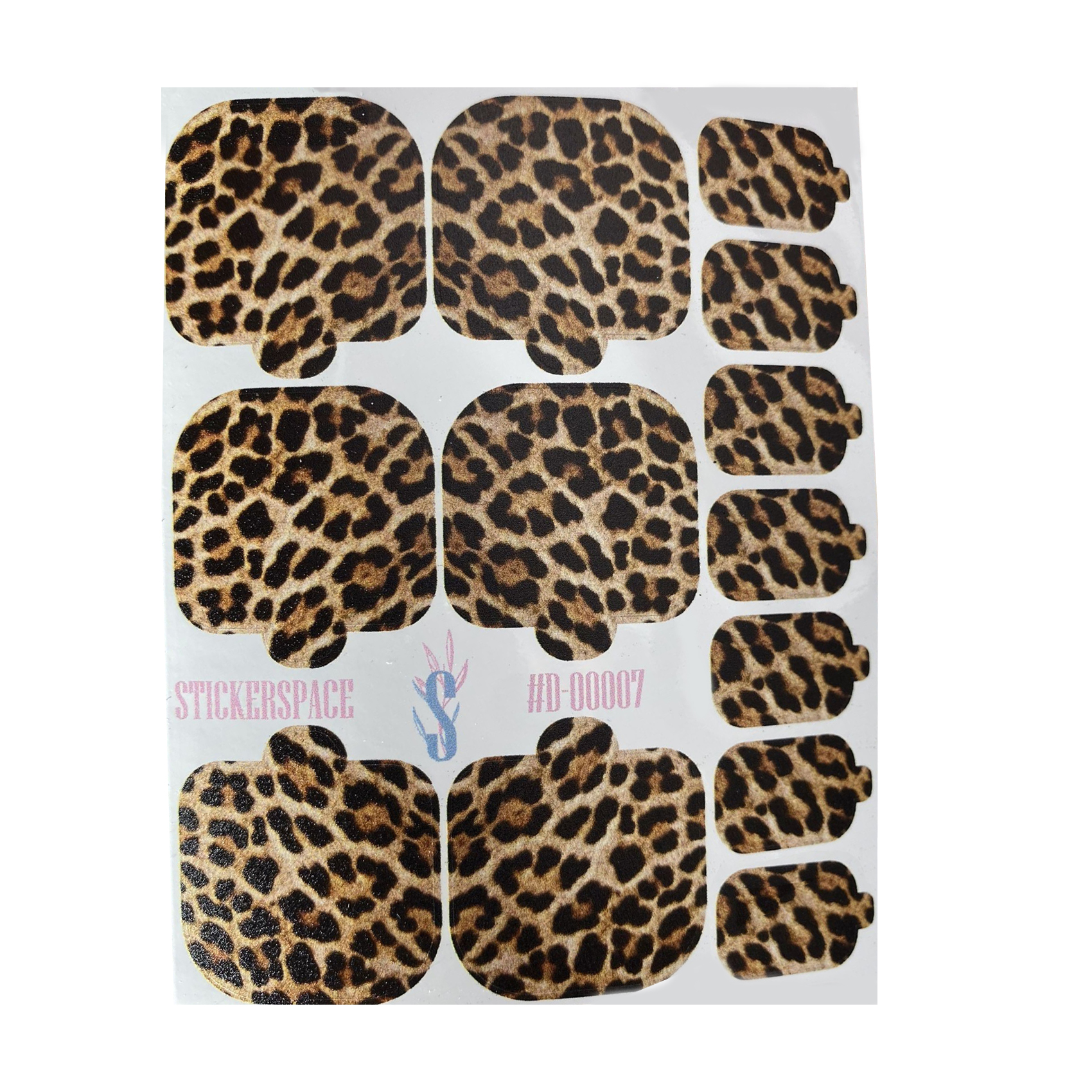 

Наліпки для дизайну нігтів StickersSpace Wraps Pedi (D-00007)