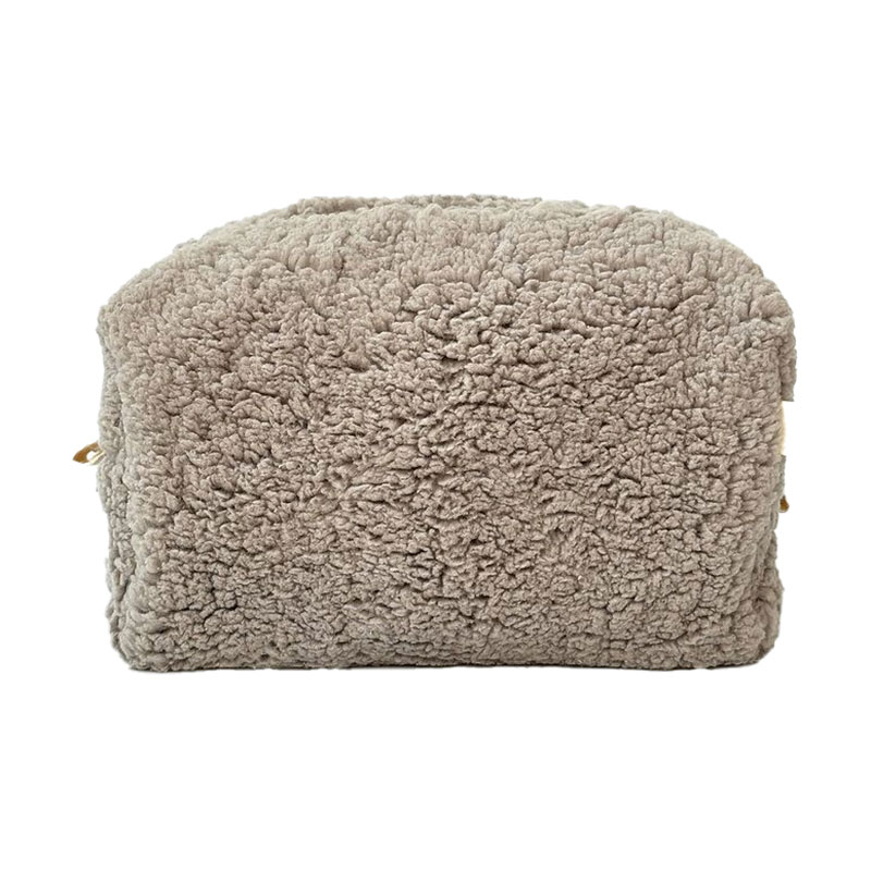 

Косметичка Miso хмарка, середня, квадрат, сіра, 23*15*15 см (HM01)