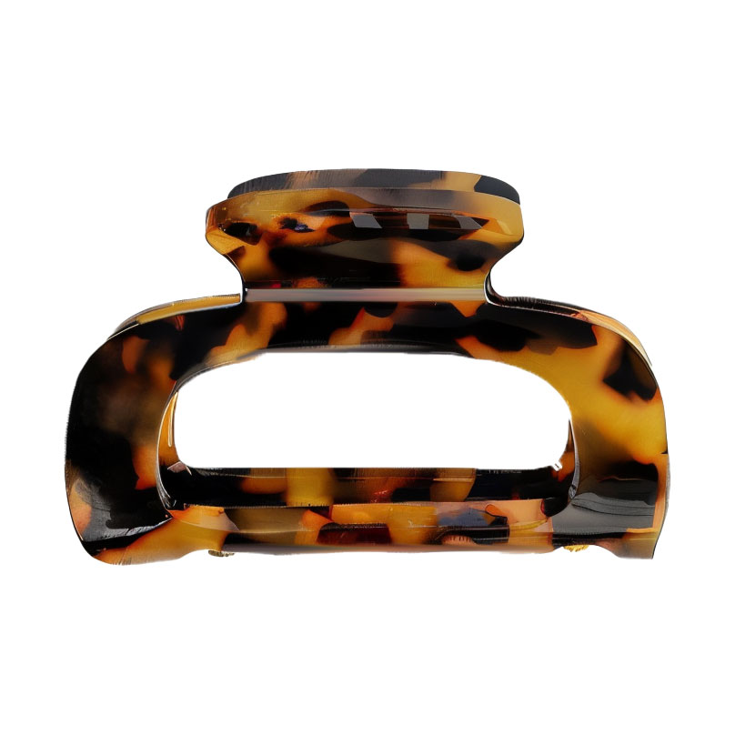 

Заколка для волосся Miso Краб, мармур, темний лео, 6 см, 1 шт (N056/5)