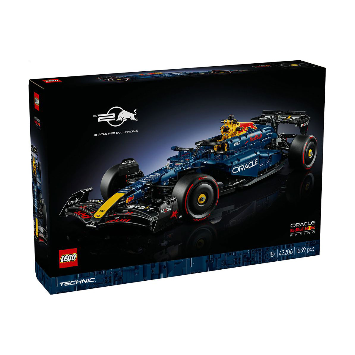 

Конструктор LEGO Technic Болід F1 Oracle Red Bull Racing RB20, 1639 деталей, від 18 років (42206)