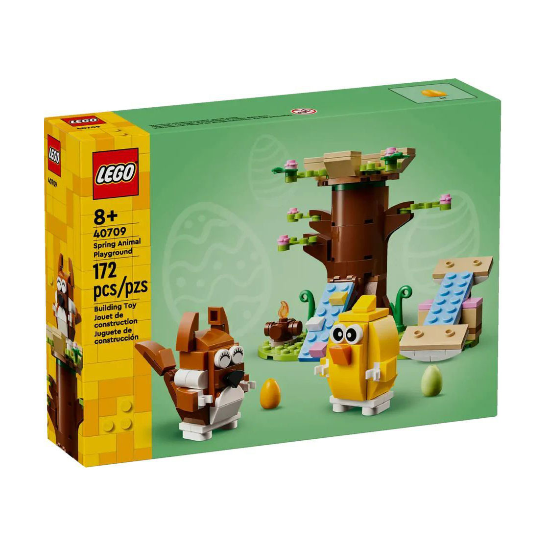 

Конструктор LEGO Iconic Весняний майданчик для тварин, 172 деталі, від 8 років (40709)