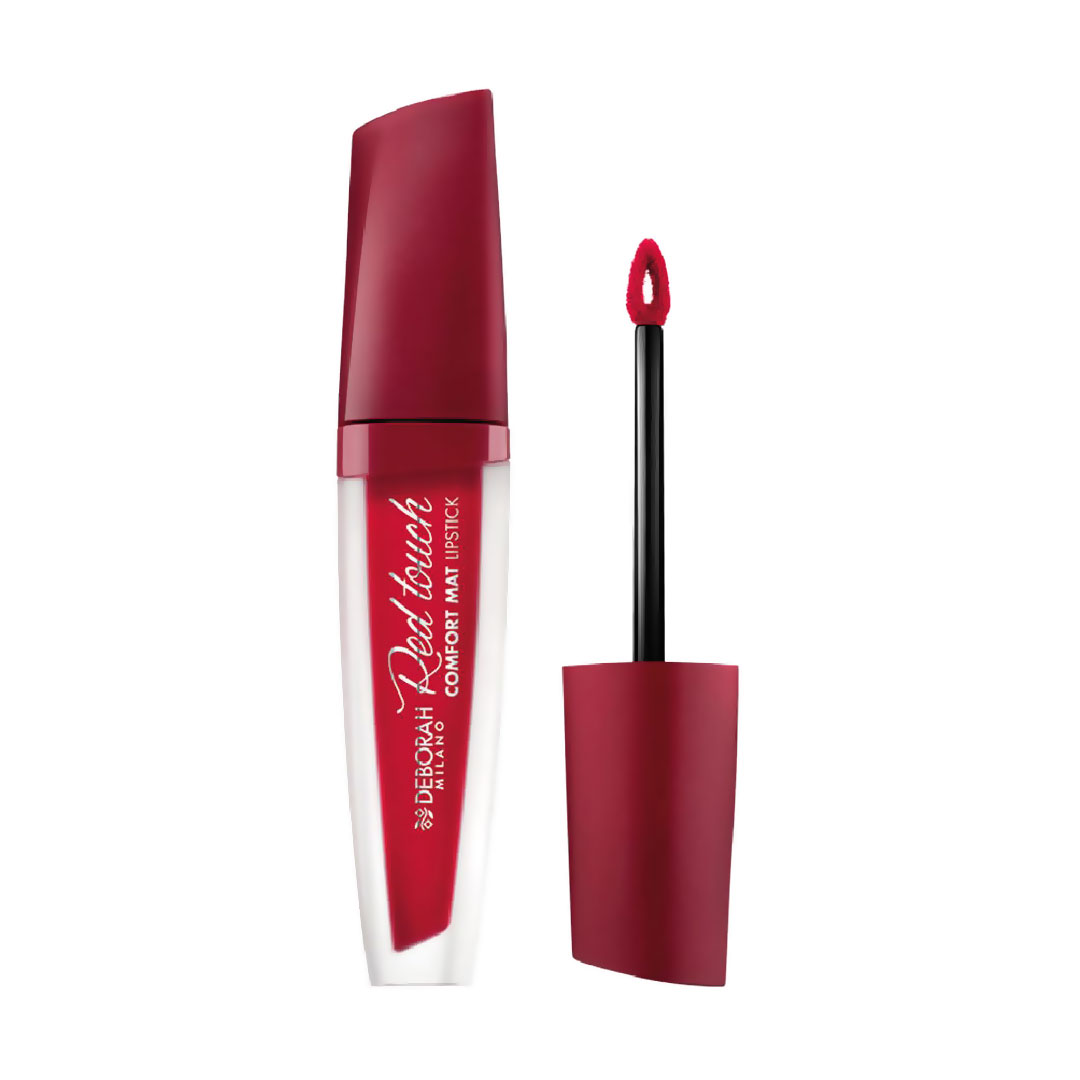 

Уцінка! Рідка матова помада для губ Deborah Red Touch Comfort Mat Lipstick 05 Coral Pink, 5 мл