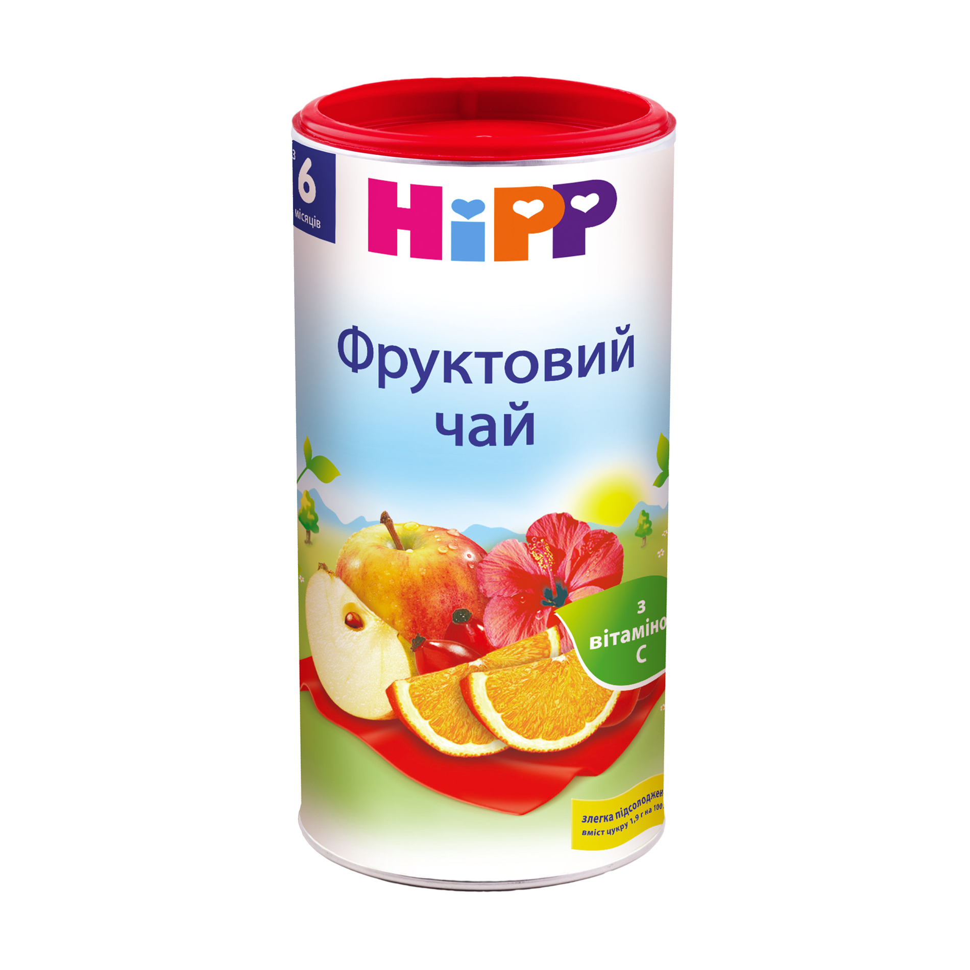 

Дитячий чай HiPP фруктовий, з 6 місяців, 200 г