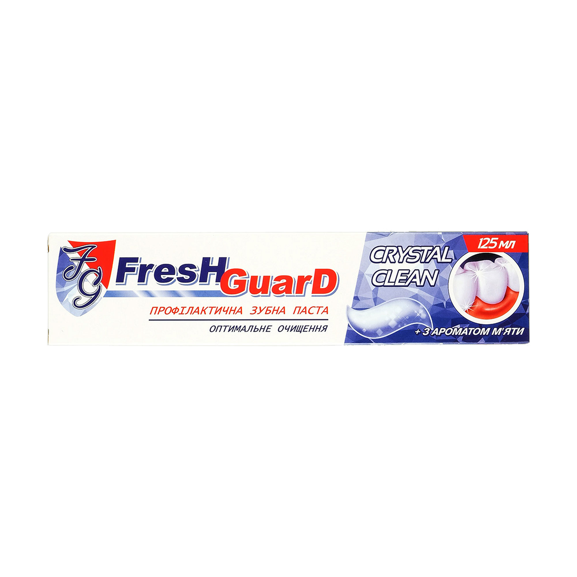 

Зубна паста FresH GuarD Crystal Clean, 125 мл