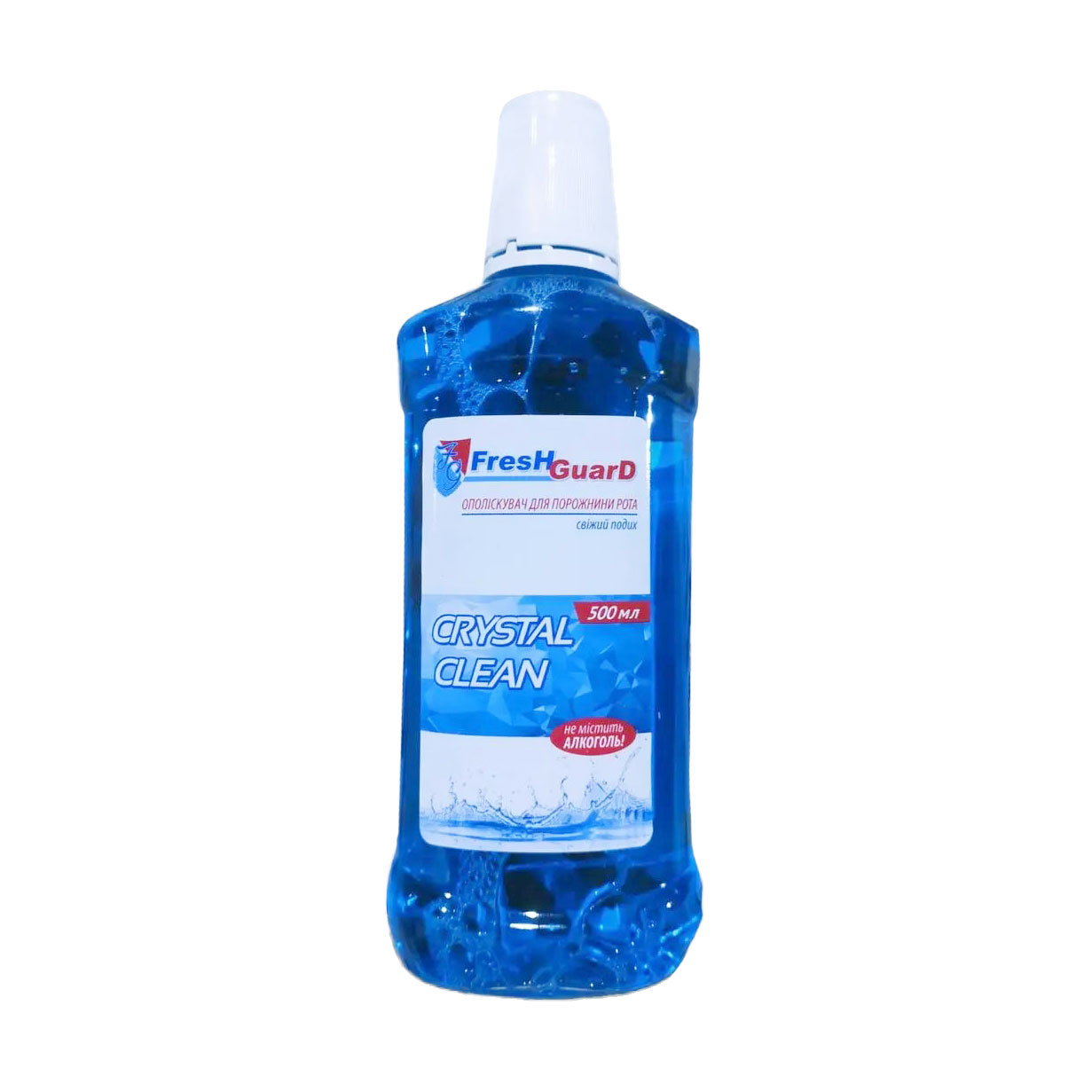

Ополіскувач для порожнини рота Fresh Guard Crystal Clean, 500 мл