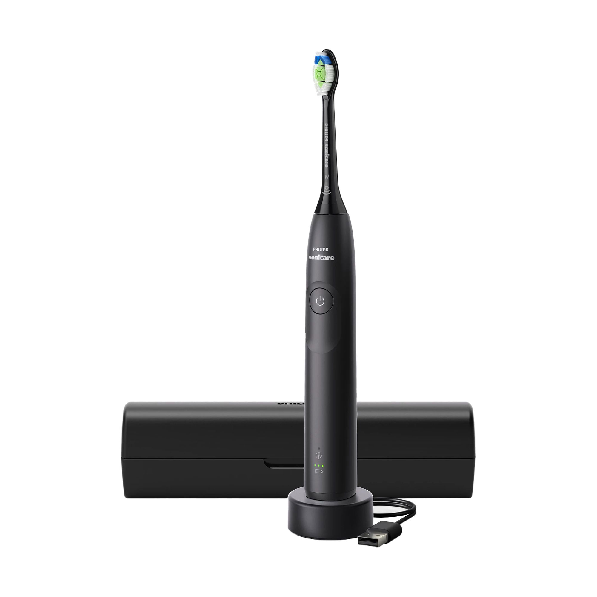 

Електрична зубна щітка PHILIPS Sonicare серії 5300 HX7101/02 Чорна, 1 шт