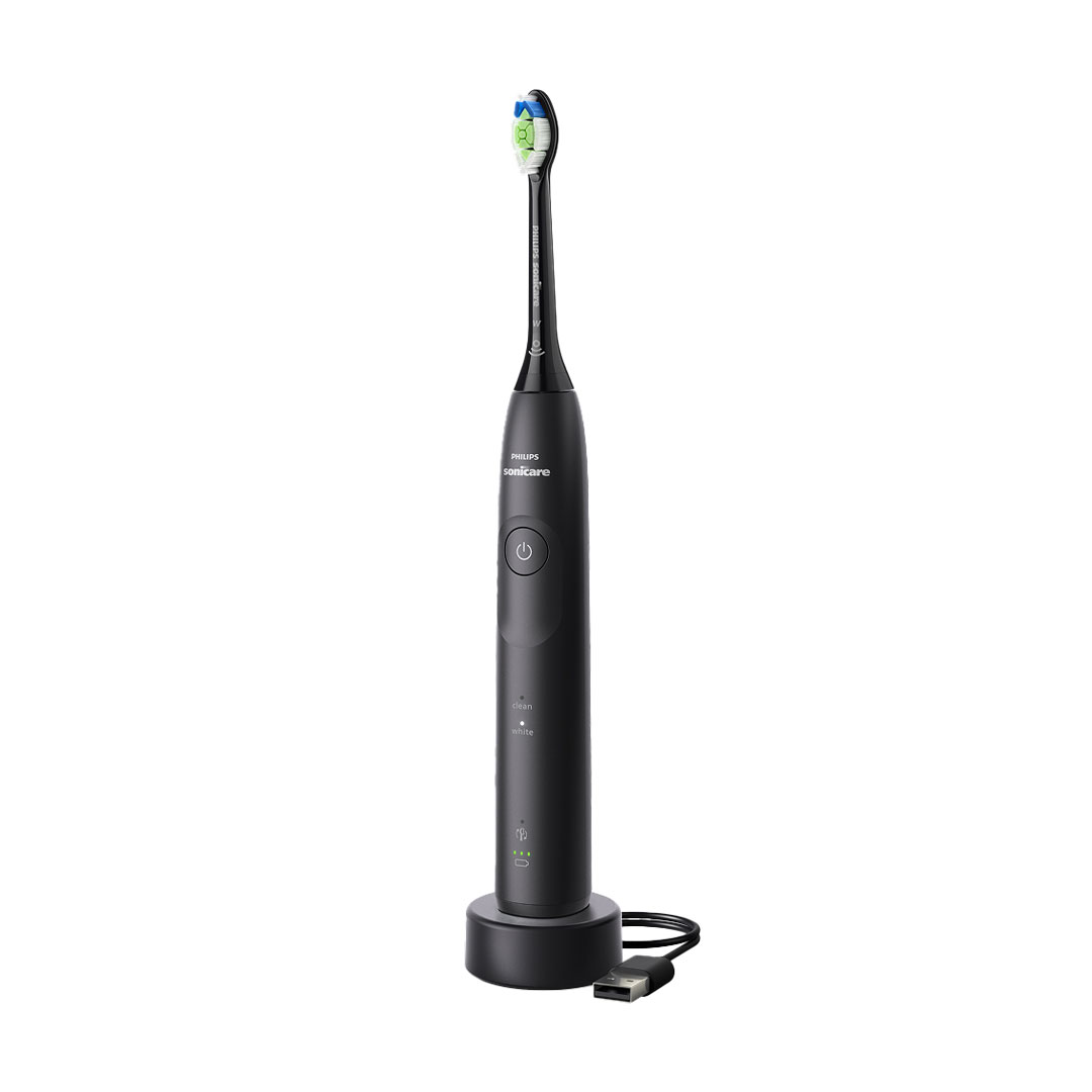 Електрична зубна щітка PHILIPS Sonicare серії 5500 HX7111/01 Чорна, 1 шт