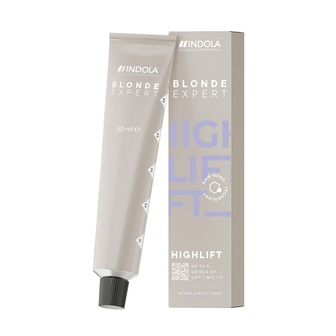 

Перманентна крем-фарба для волосся Indola Blonde Expert Highlift, H.1 Ash, 60 мл