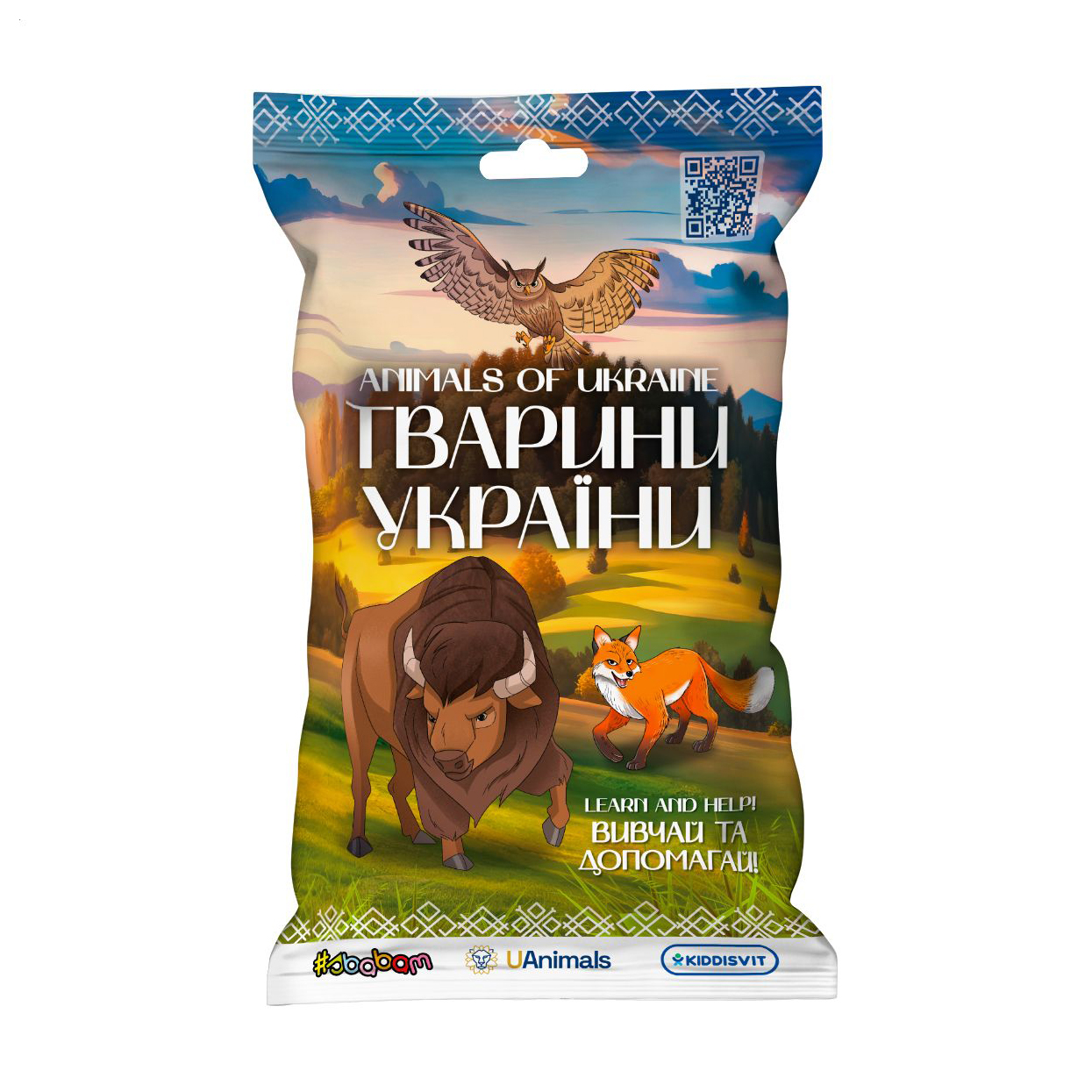 

Стретч-іграшка сюрприз у вигляді тварини Sbabam Тварини України, від 3 років (1/CN25)