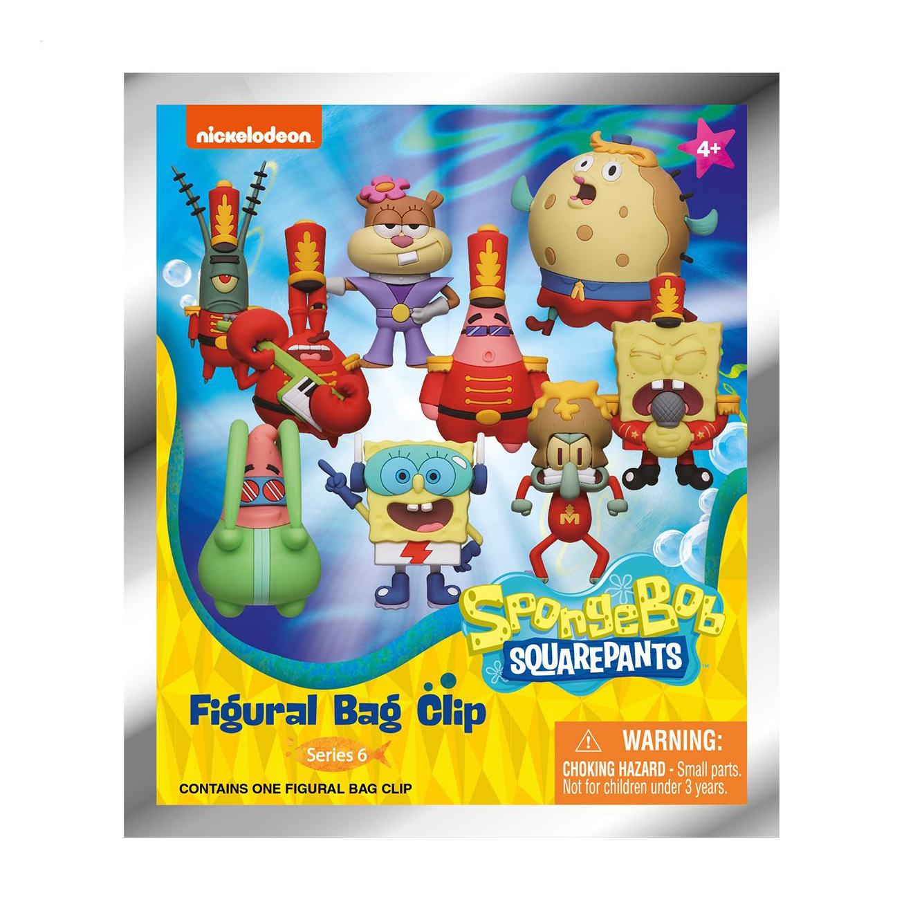

Ігрова фігурка-сюрприз на кліпсі Monogram серії Nickelodeon S6 Губка Боб, від 4 років (63345)